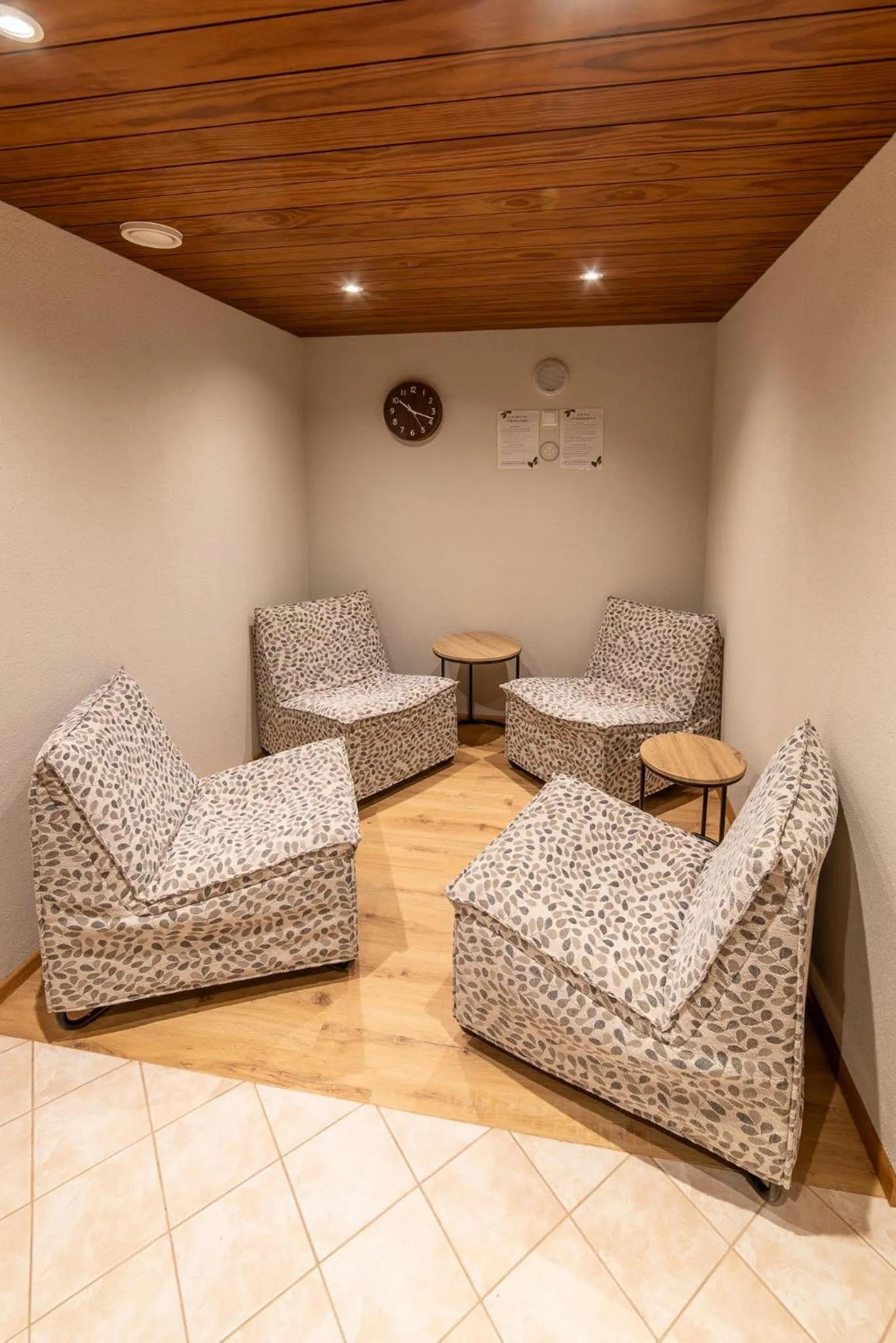 Sauna in Hotel Karupesa