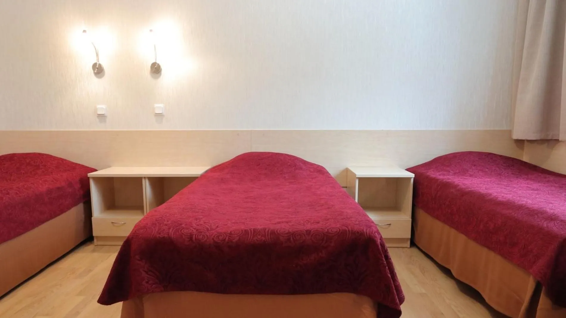 Bed in Hotel Karupesa