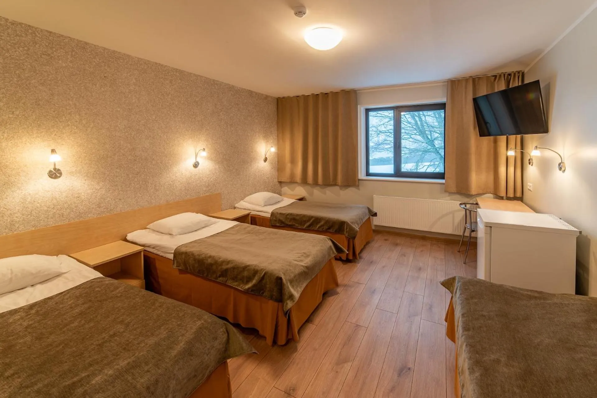 Bed in Hotel Karupesa