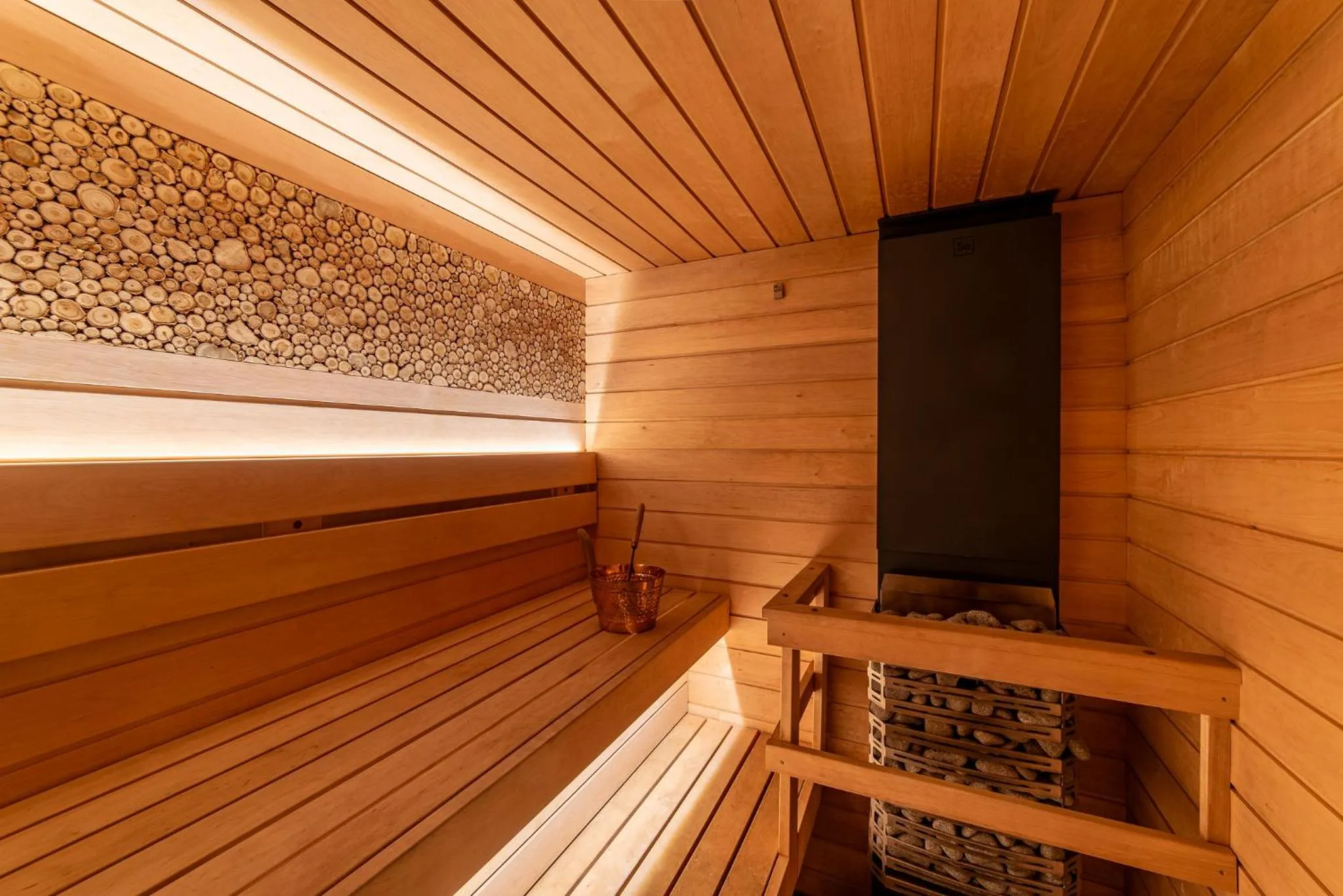 Sauna in Hotel Karupesa