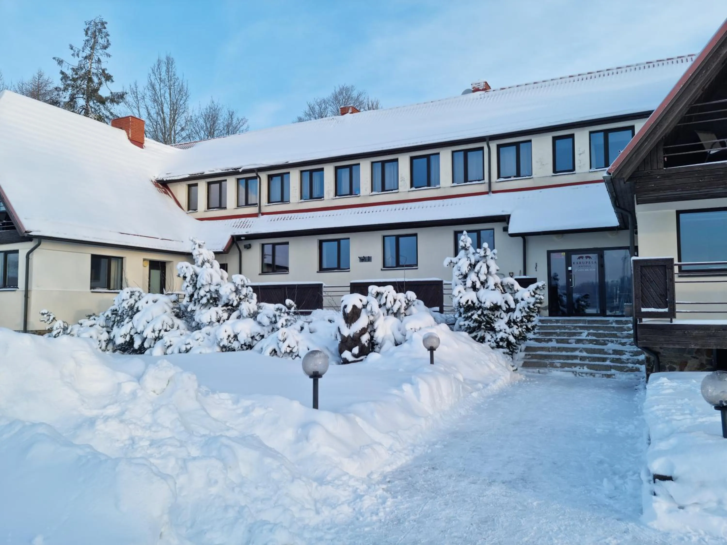 Property building in Hotel Karupesa