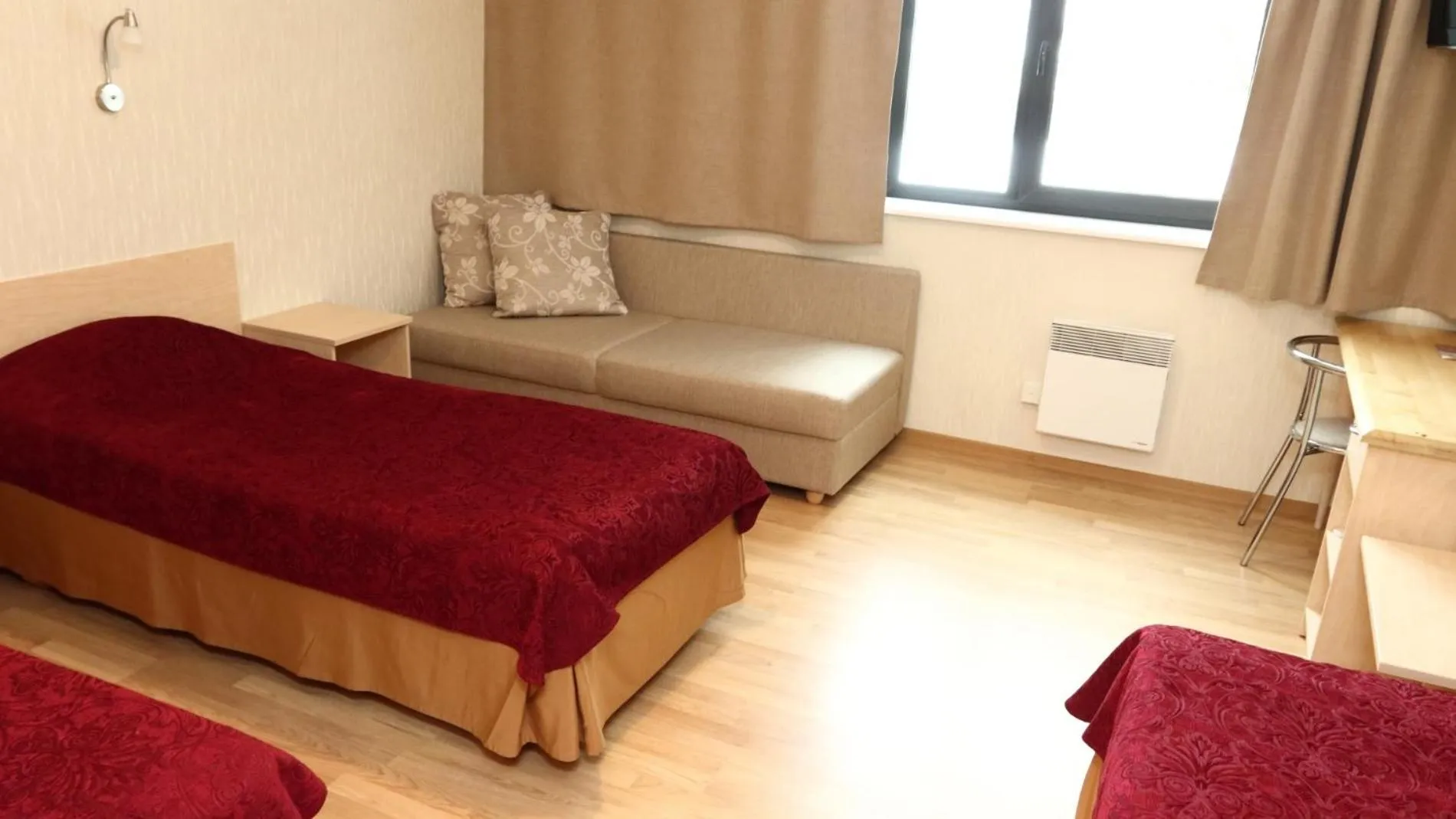 Bed in Hotel Karupesa