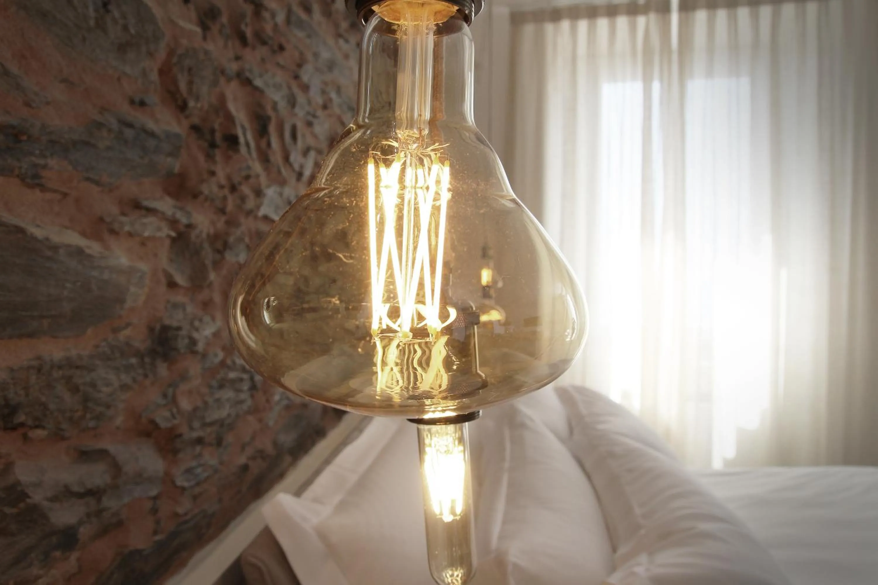 Decorative detail, Bed in Il Sogno di Manarola by The First