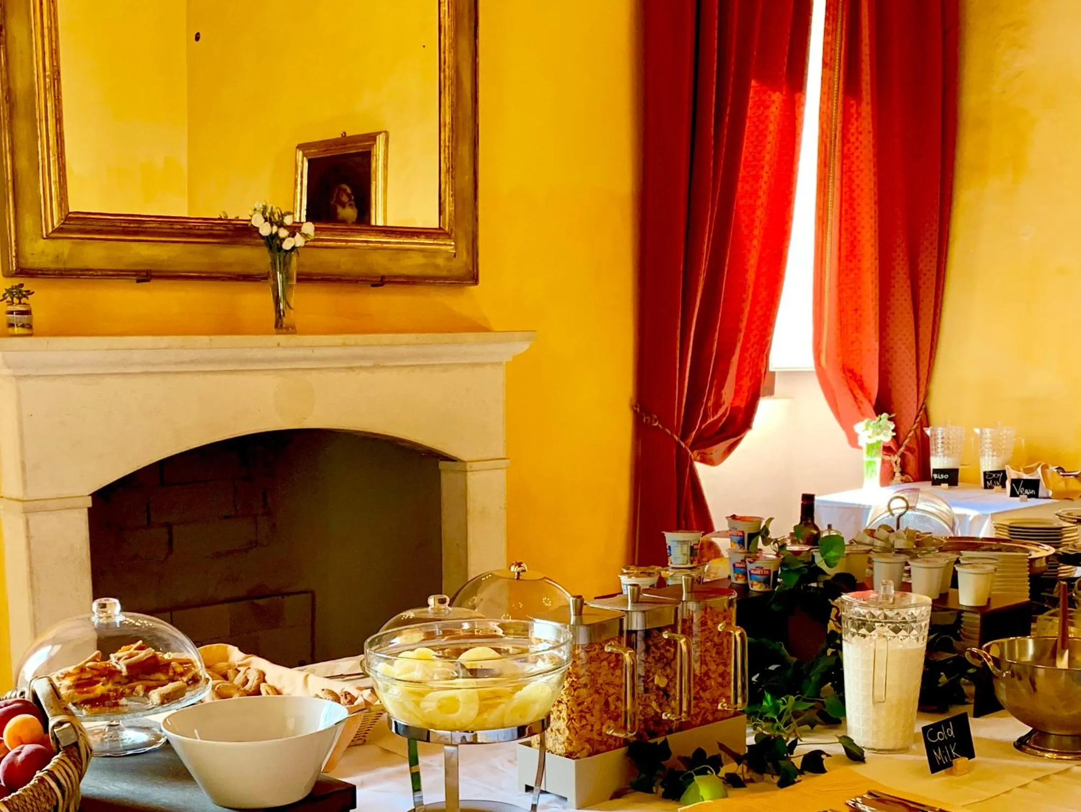 Food and drinks in Castello di Titignano