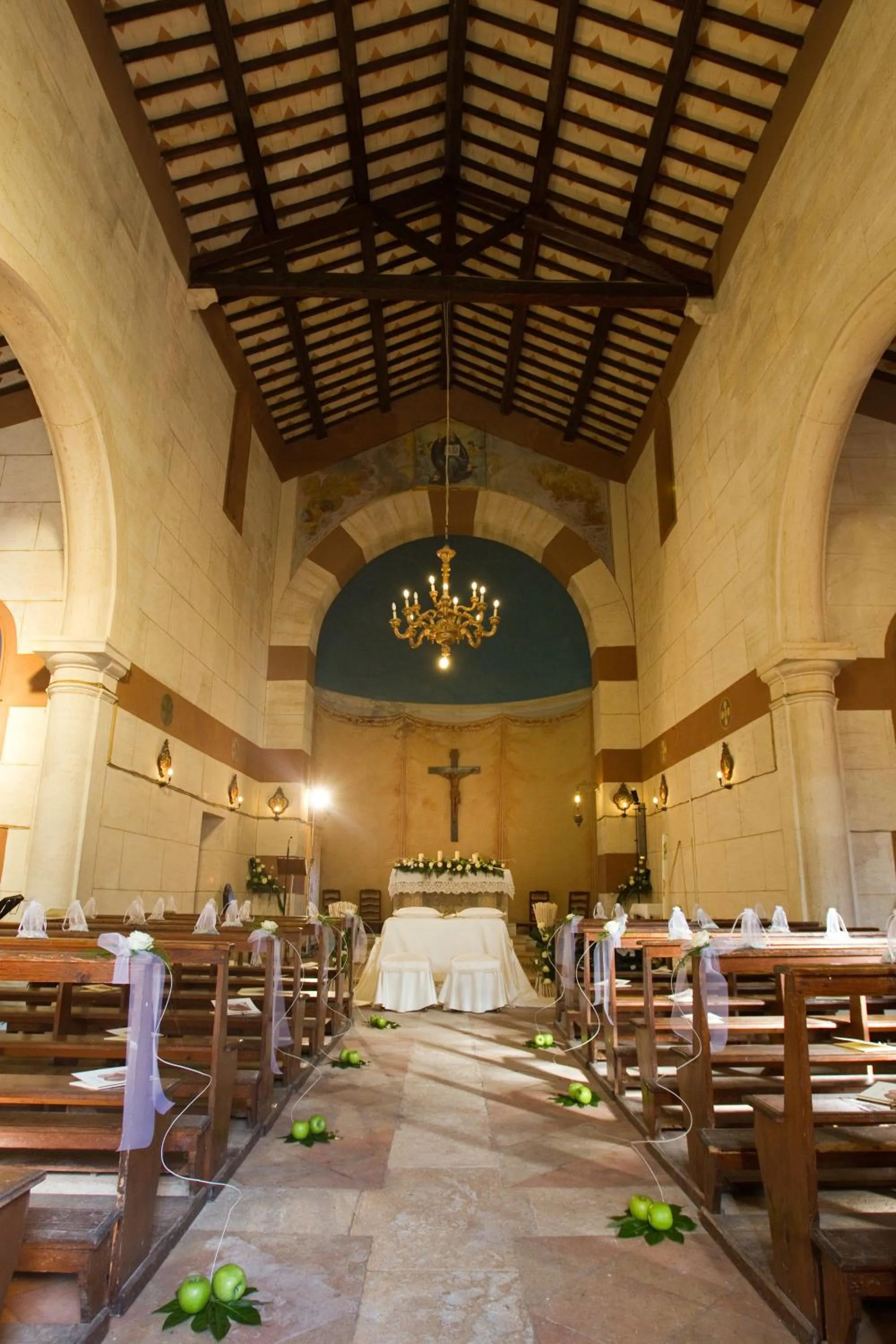 On site in Castello di Titignano