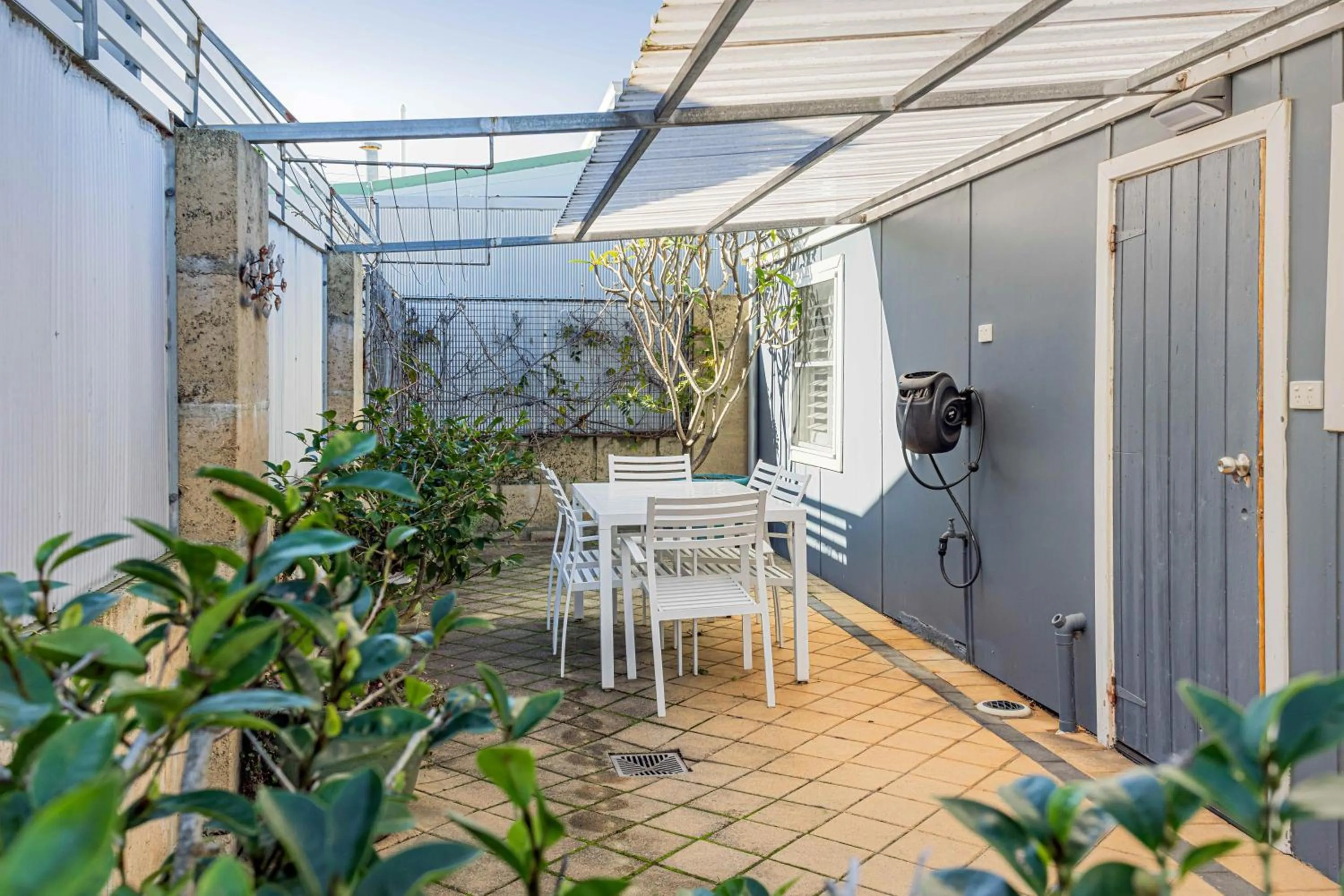 Patio in Albany Harbourside Apartments And Houses