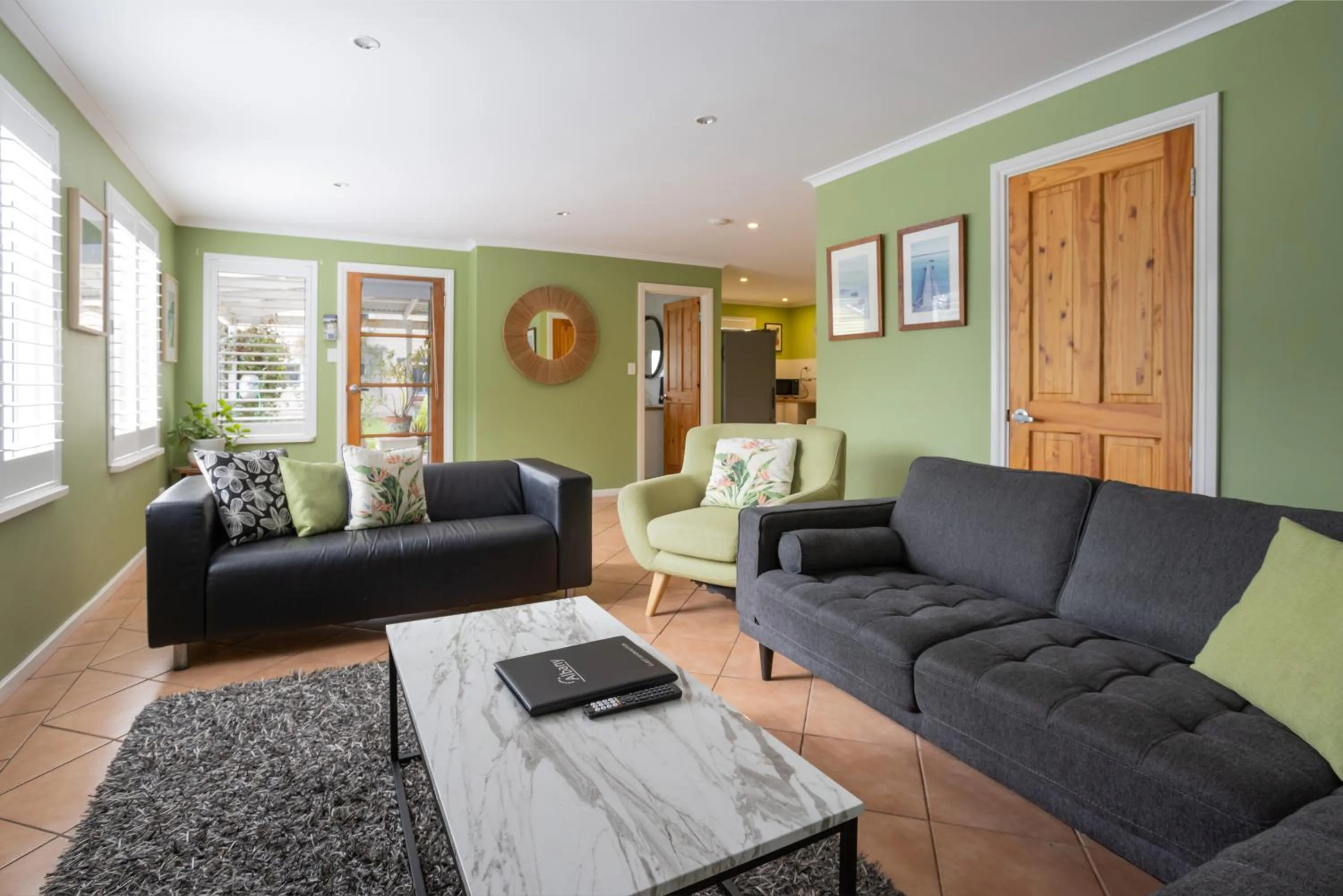 Living room in Albany Harbourside Apartments And Houses