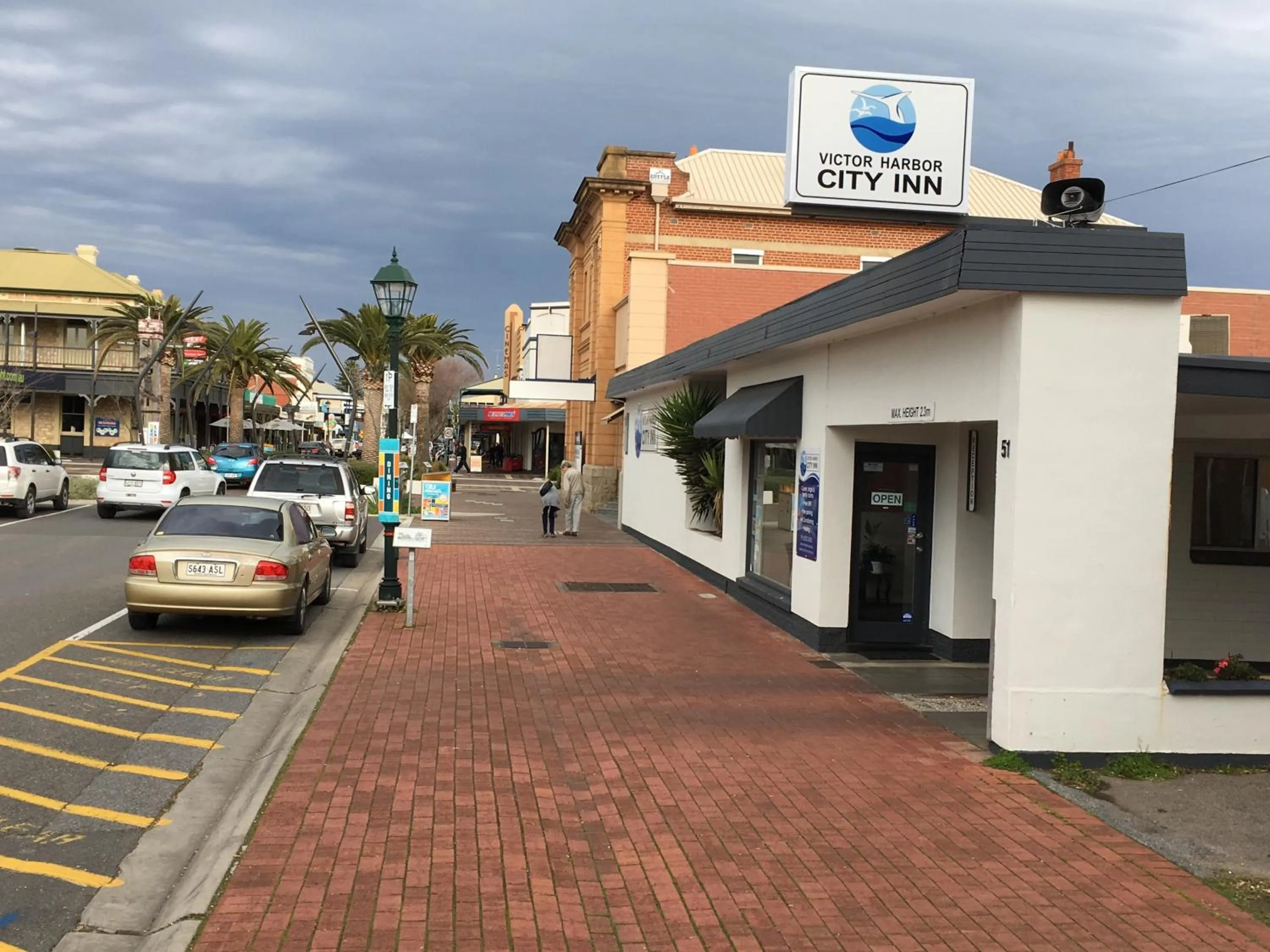 Facade/entrance in Victor Harbor City Inn