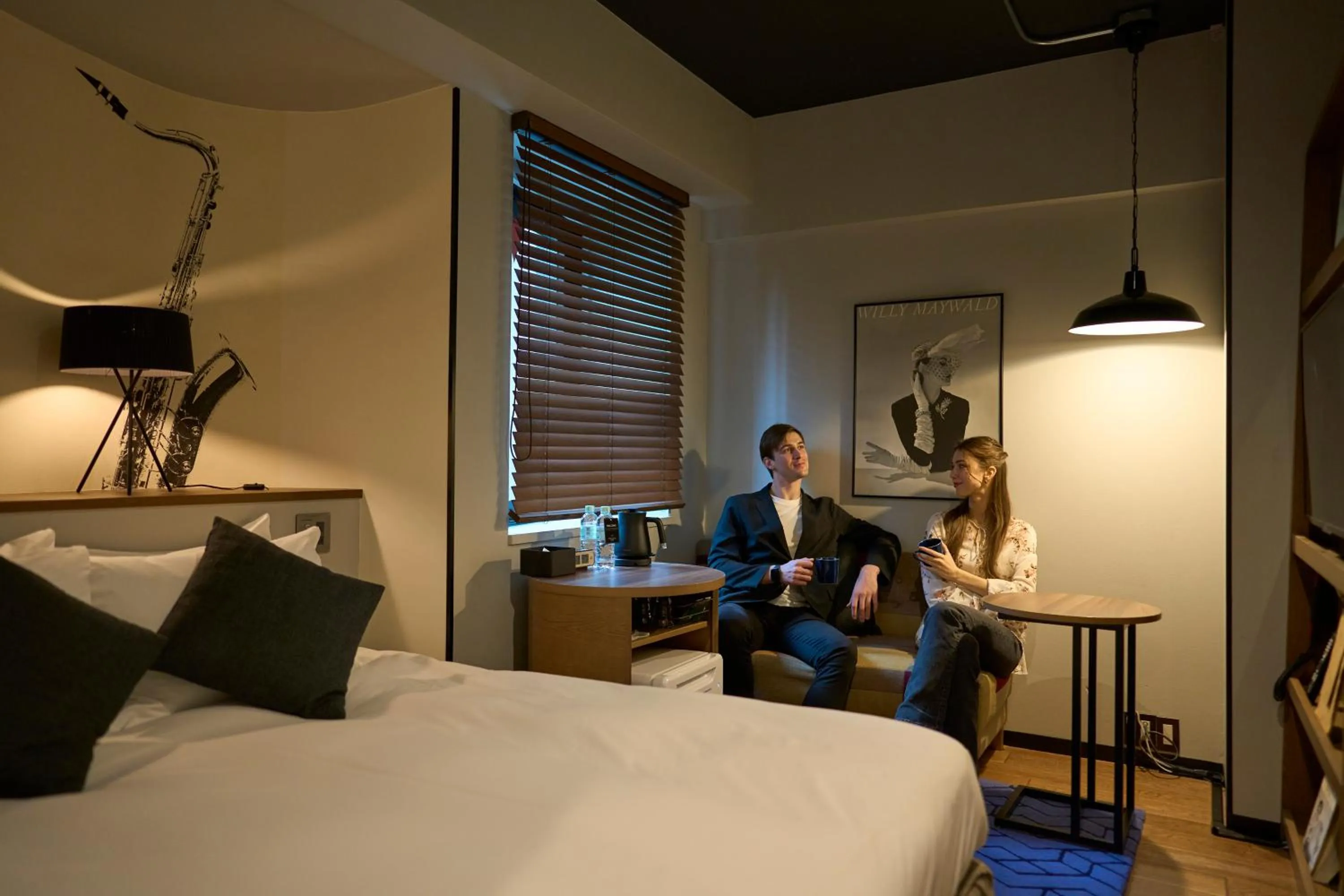 Bed in Hotel Resol Nagoya