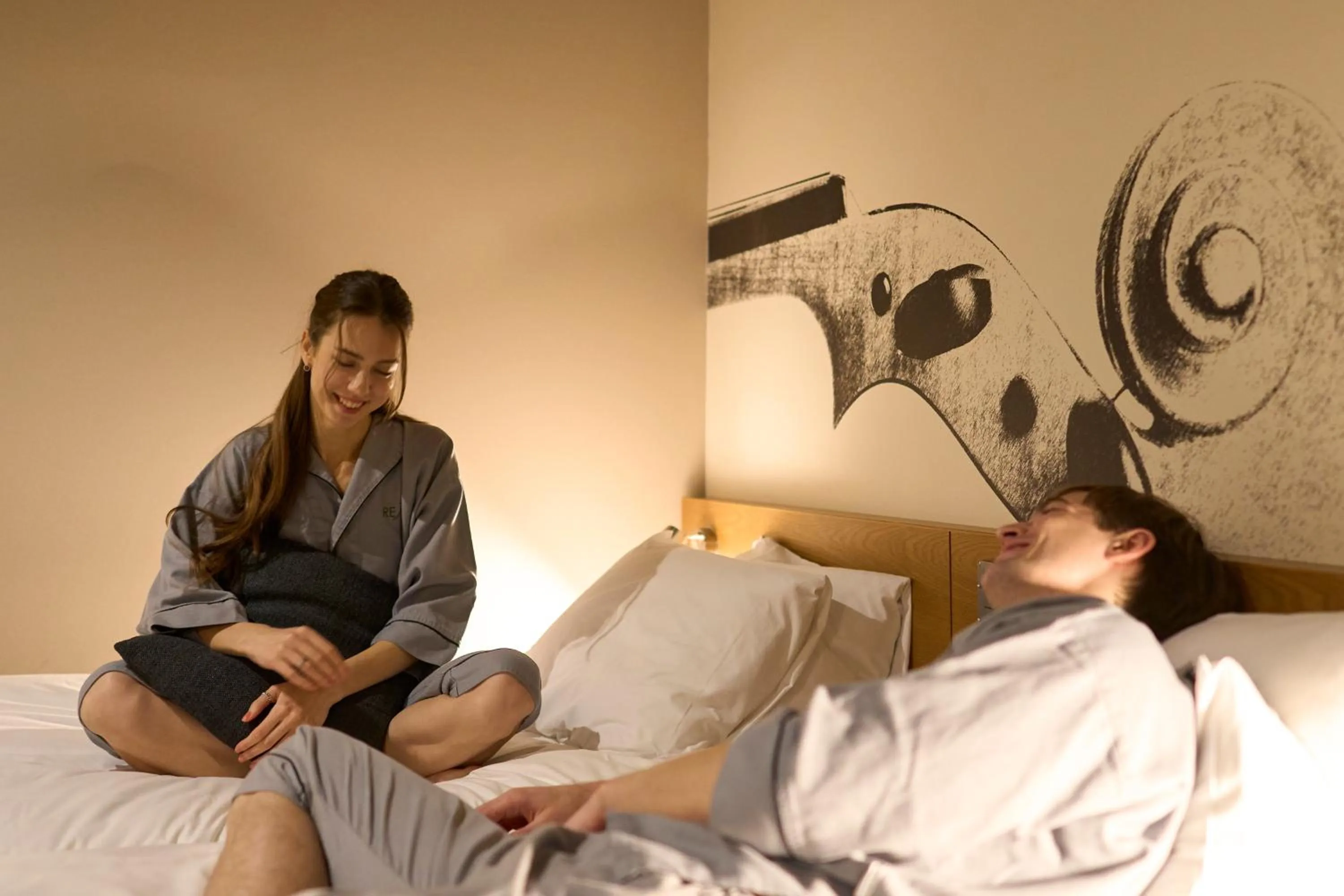 Bed in Hotel Resol Nagoya