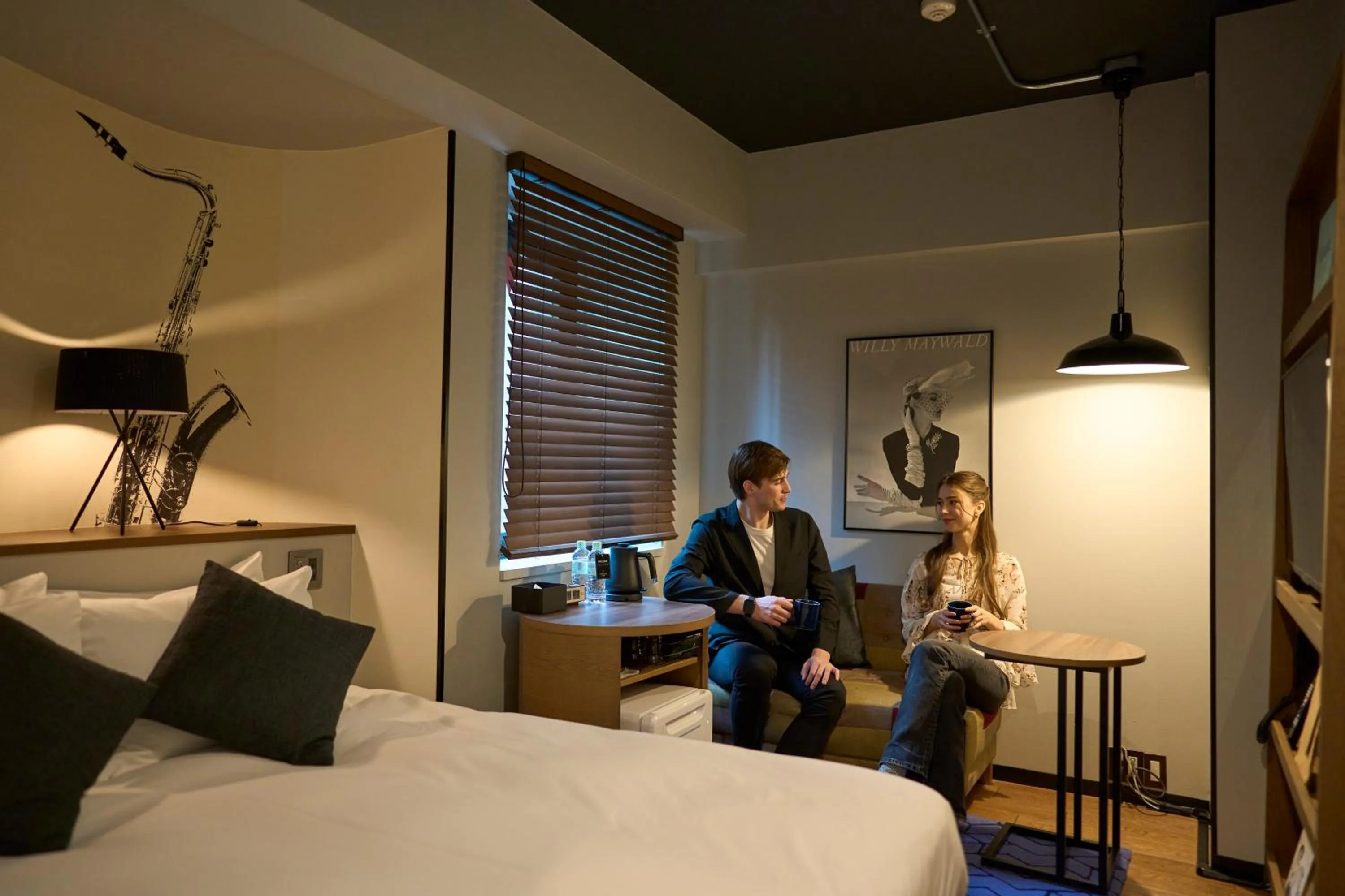 Bed in Hotel Resol Nagoya