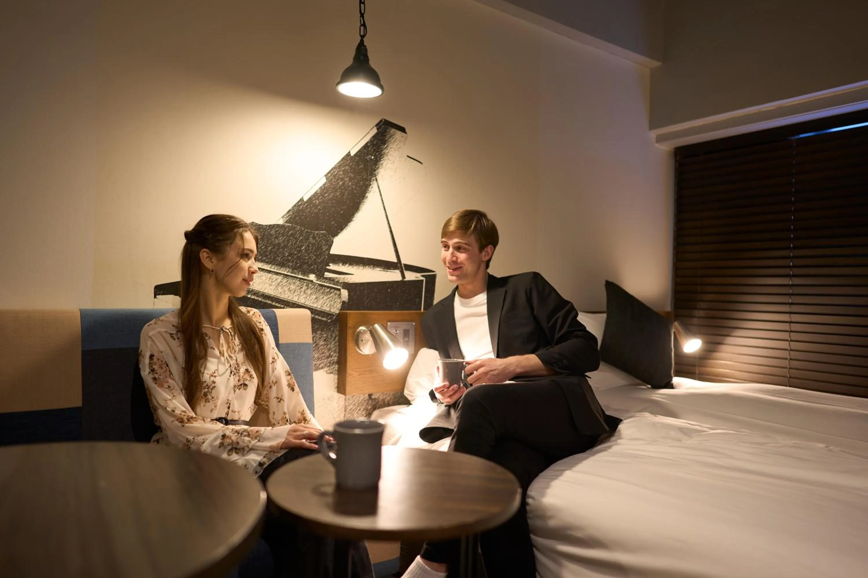 Bed in Hotel Resol Nagoya