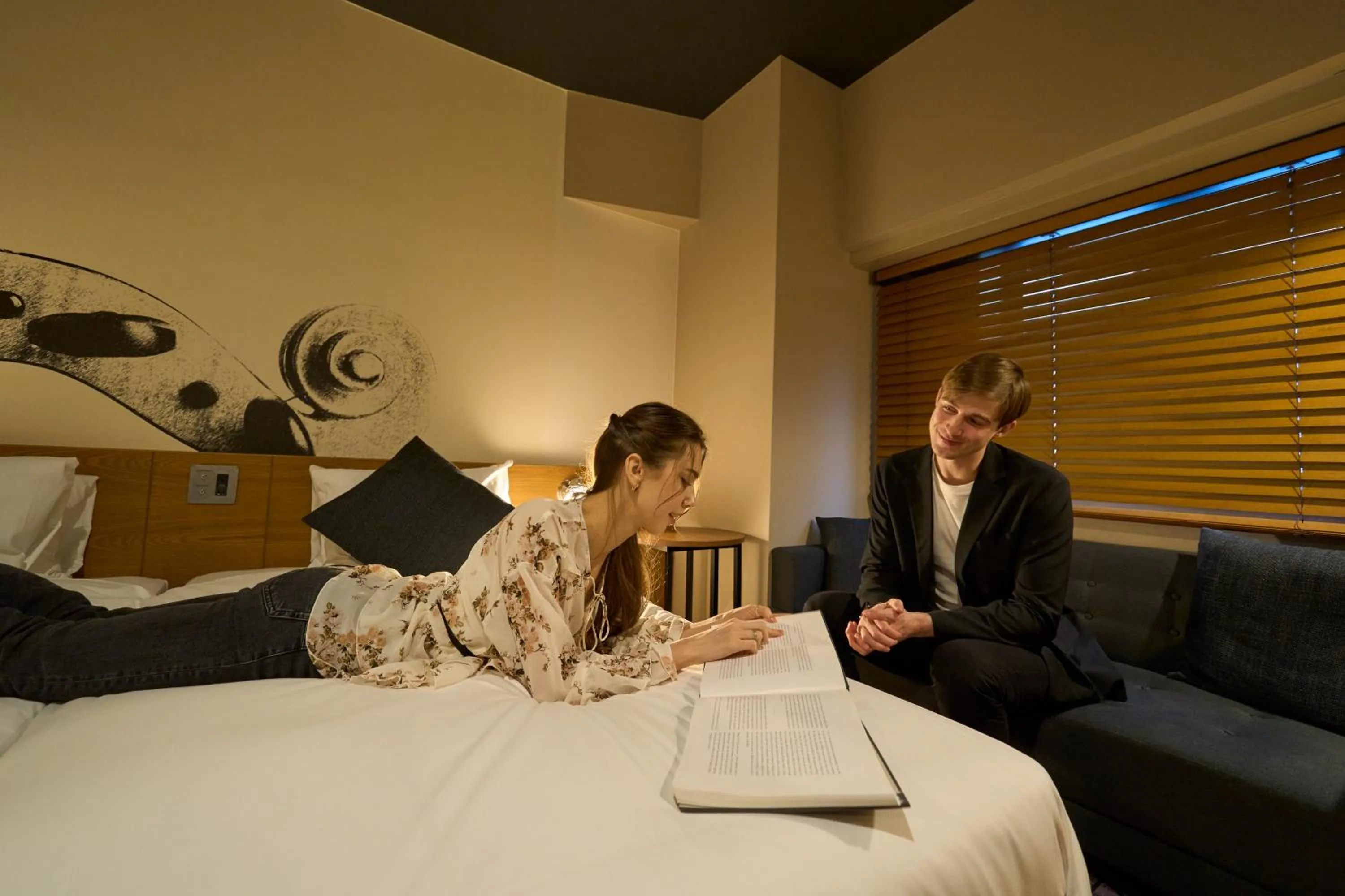 Bed in Hotel Resol Nagoya