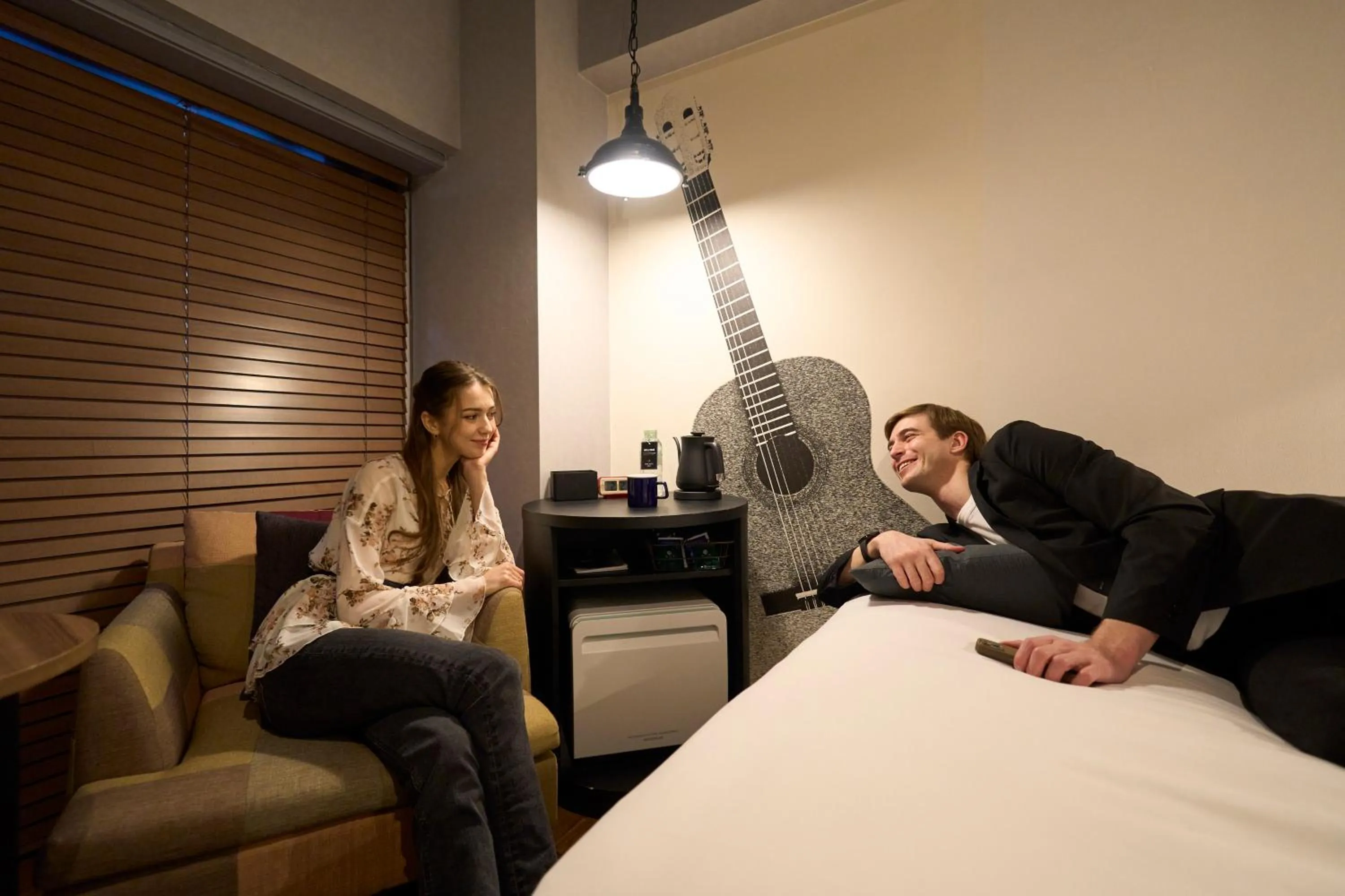 Bed in Hotel Resol Nagoya