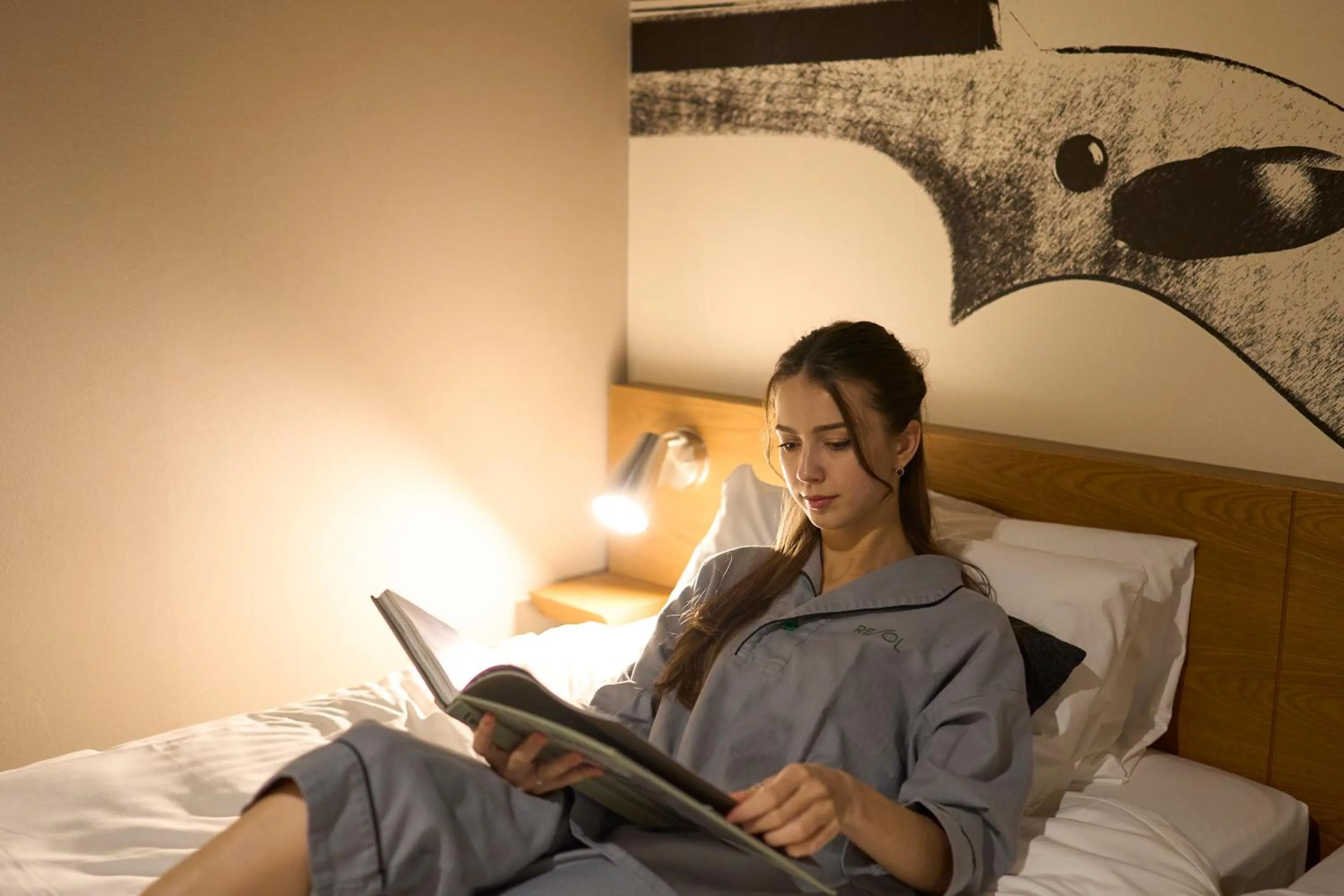 Bed in Hotel Resol Nagoya