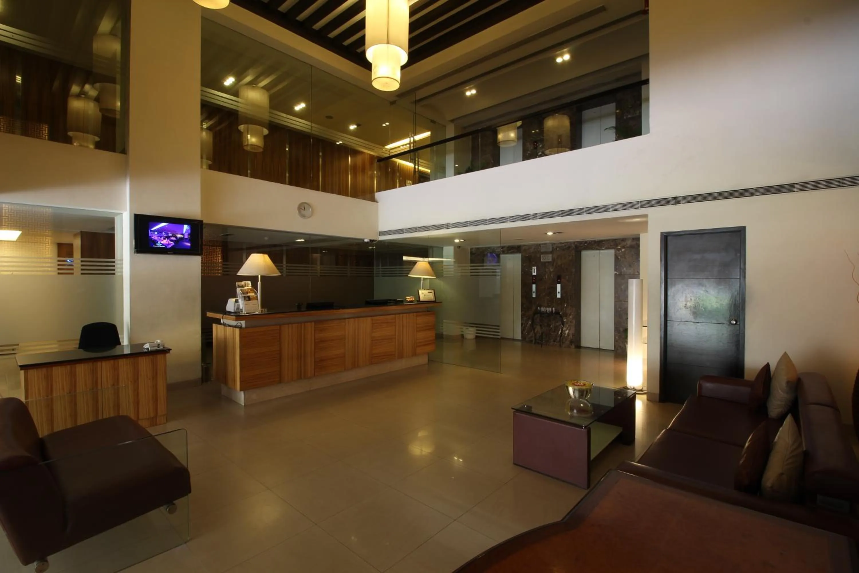 Lobby or reception in Minerva Grand Secunderabad