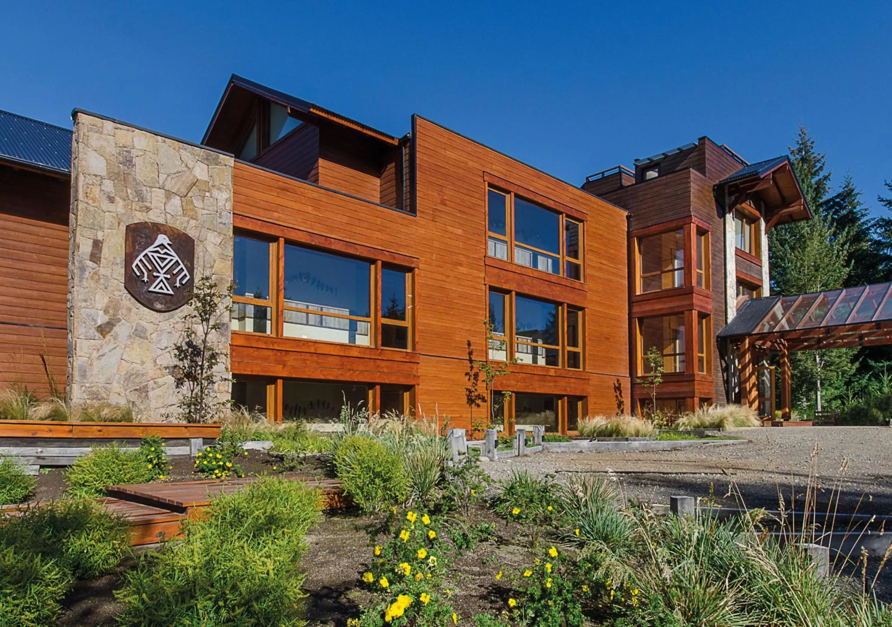 Property building in Huenú by DOT Boutique