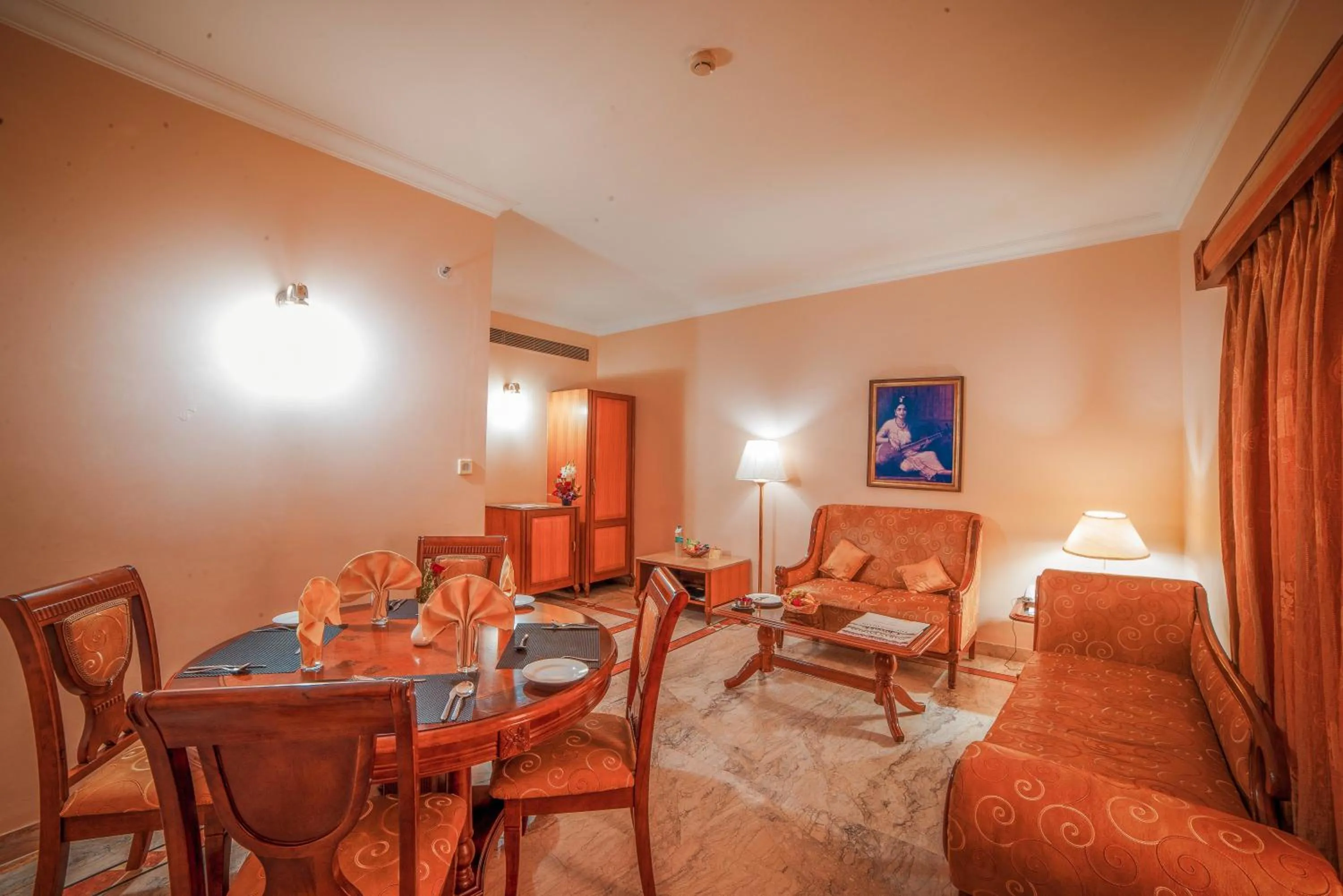 Living room in Raj Park Hotel Chennai