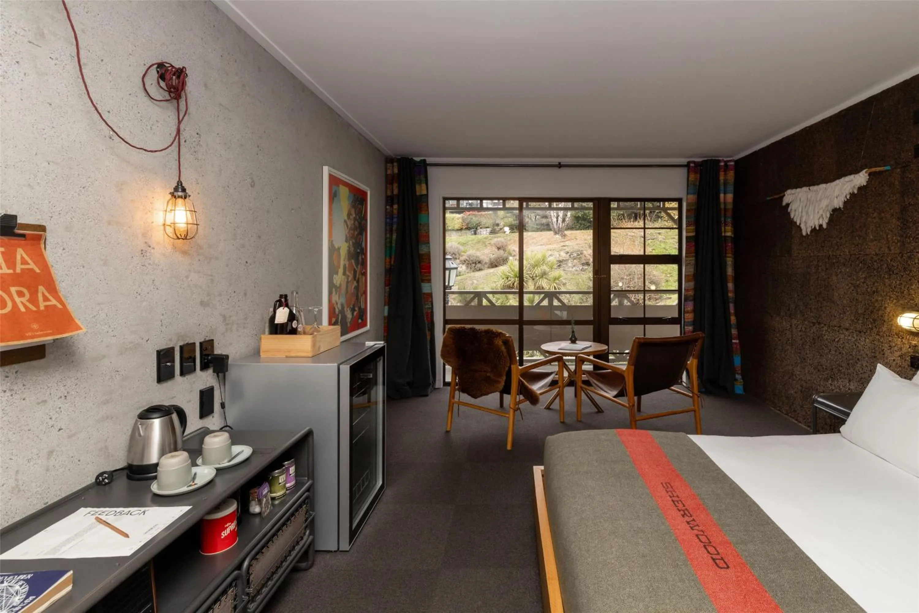 Bedroom, Bed in Sherwood Queenstown