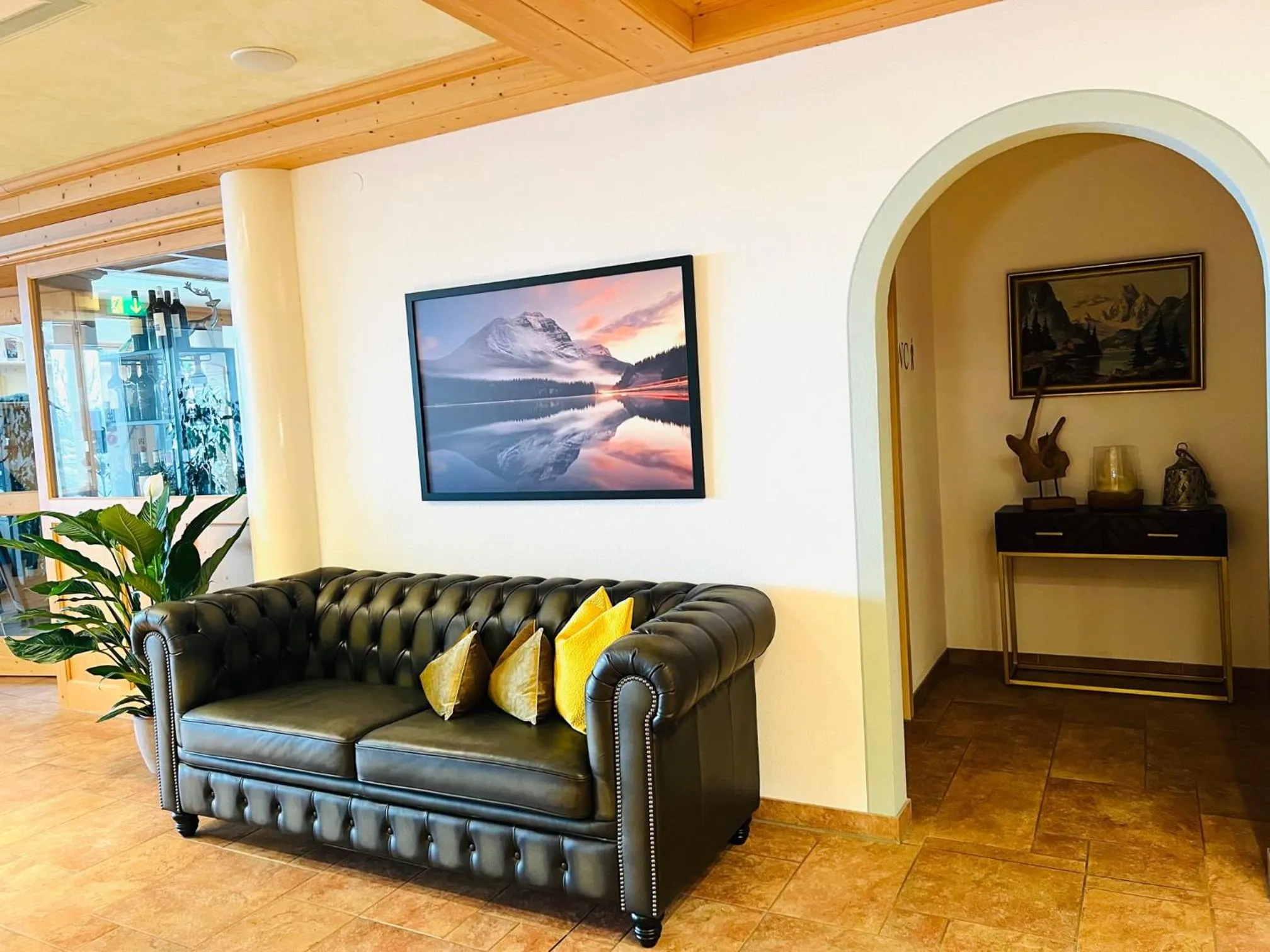 Seating area in Hotel Fischer am See