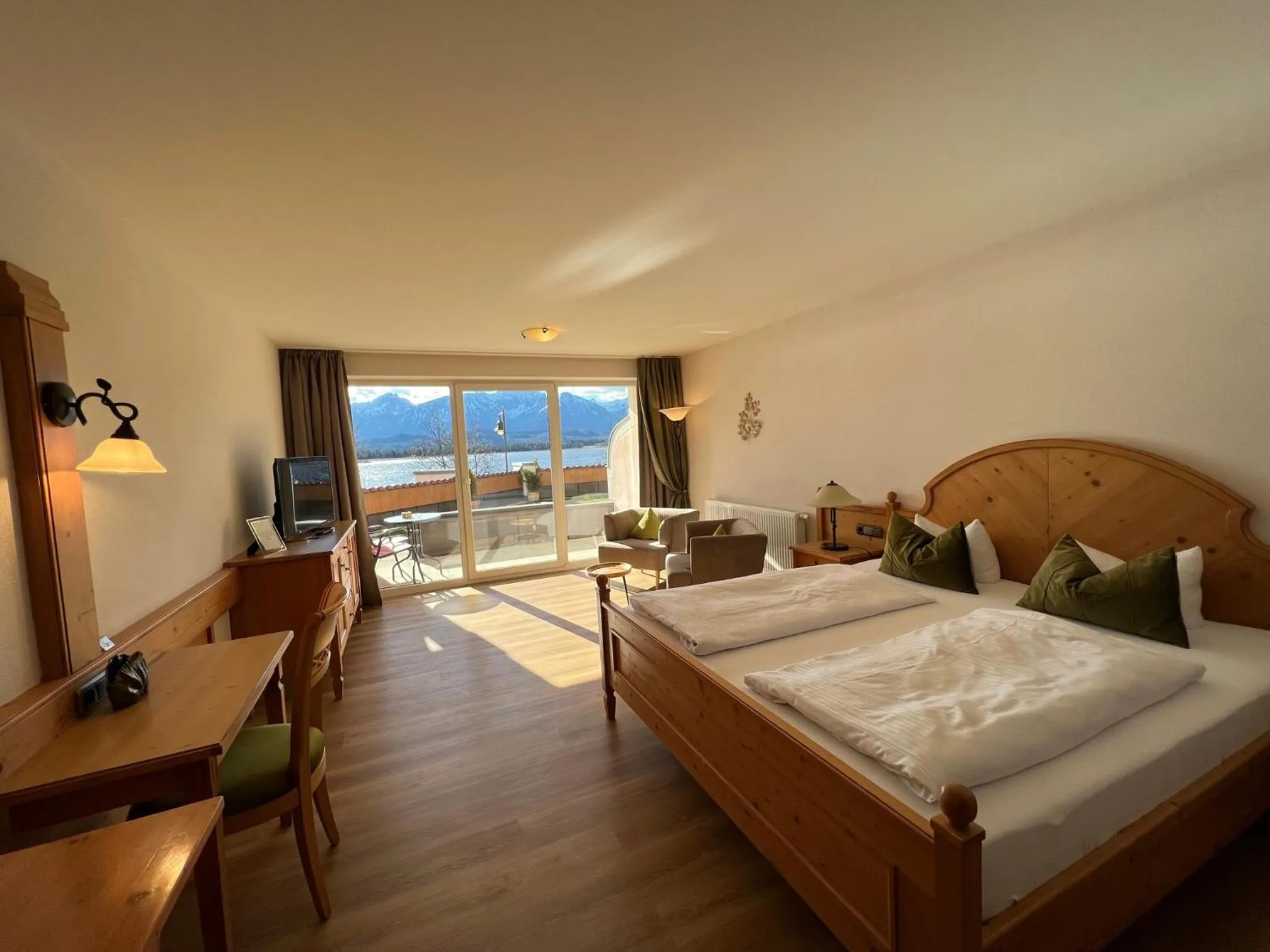 Bed in Hotel Fischer am See