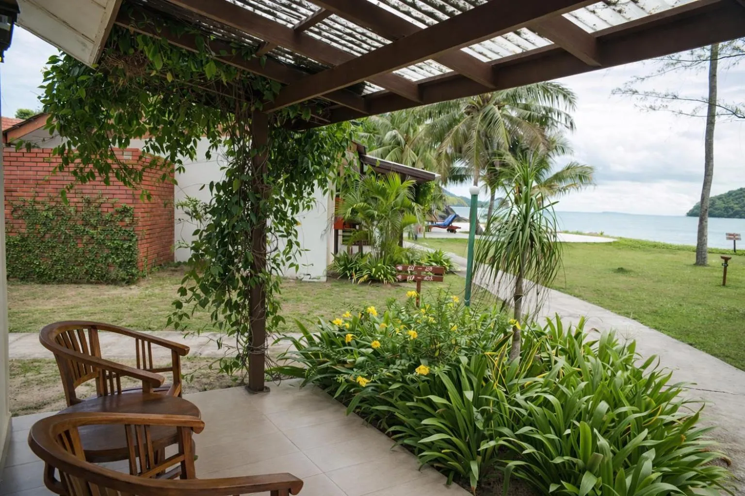 Sea view in Frangipani Langkawi Resort