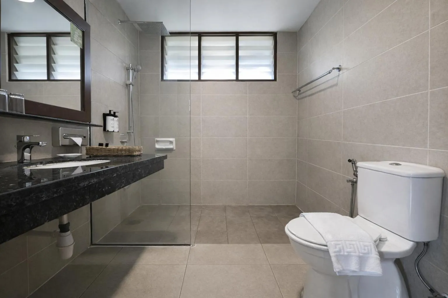 Shower in Frangipani Langkawi Resort