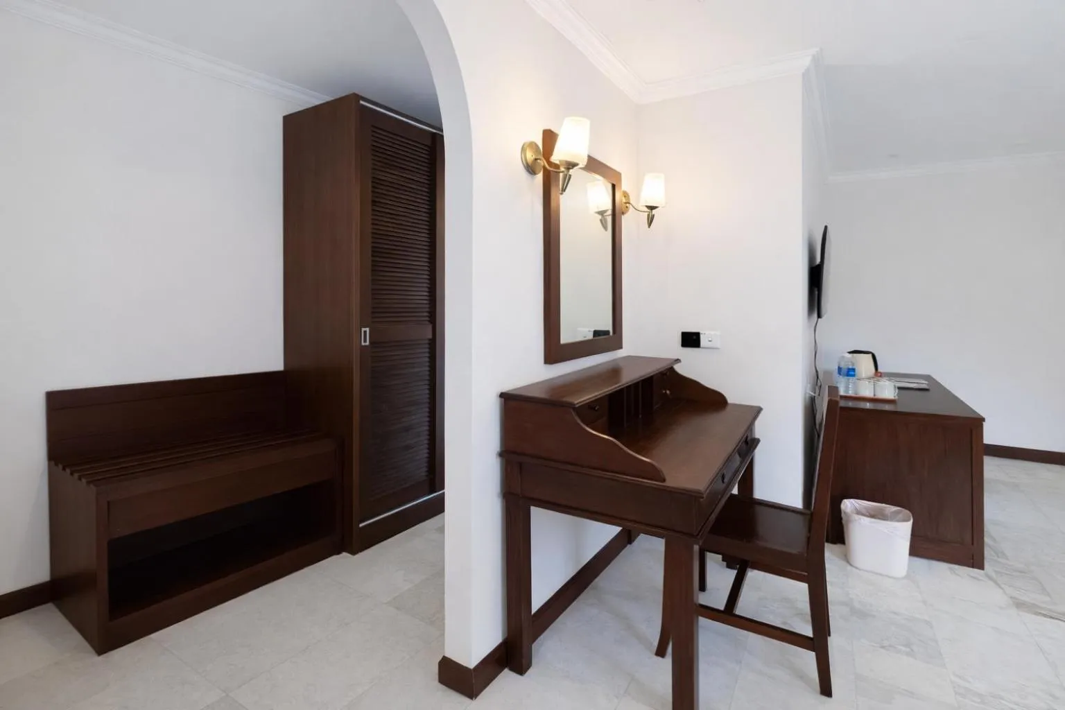 Bed in Frangipani Langkawi Resort