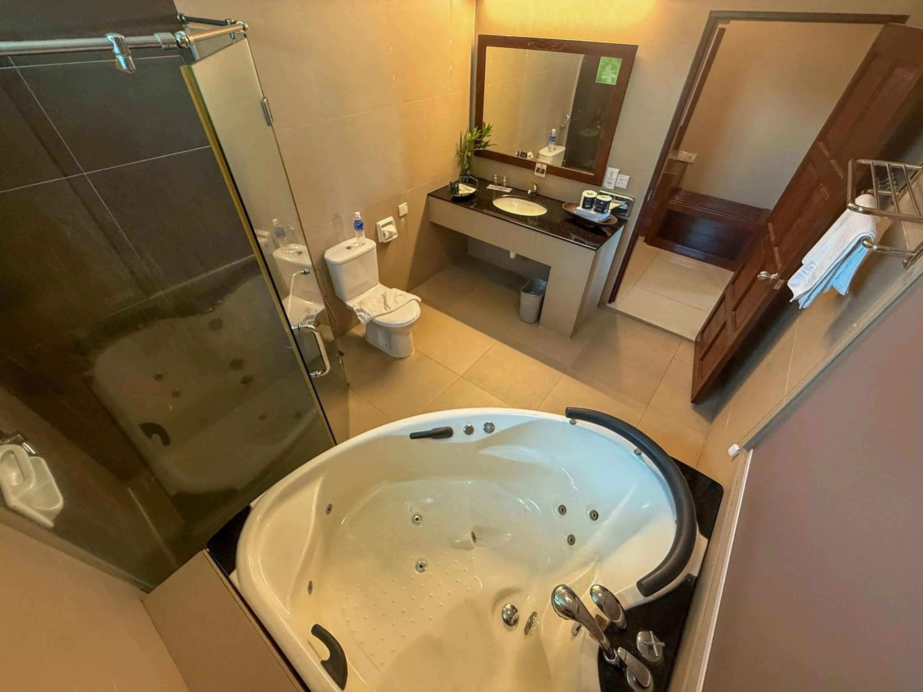 Shower in Frangipani Langkawi Resort