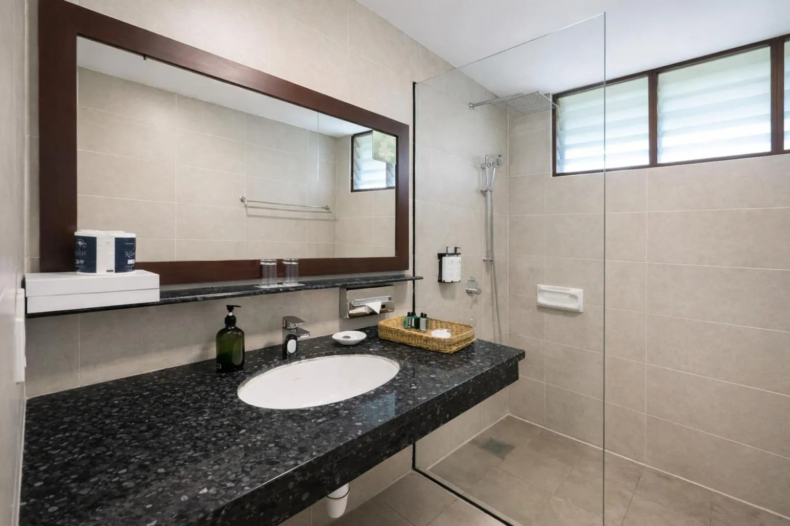 Shower in Frangipani Langkawi Resort