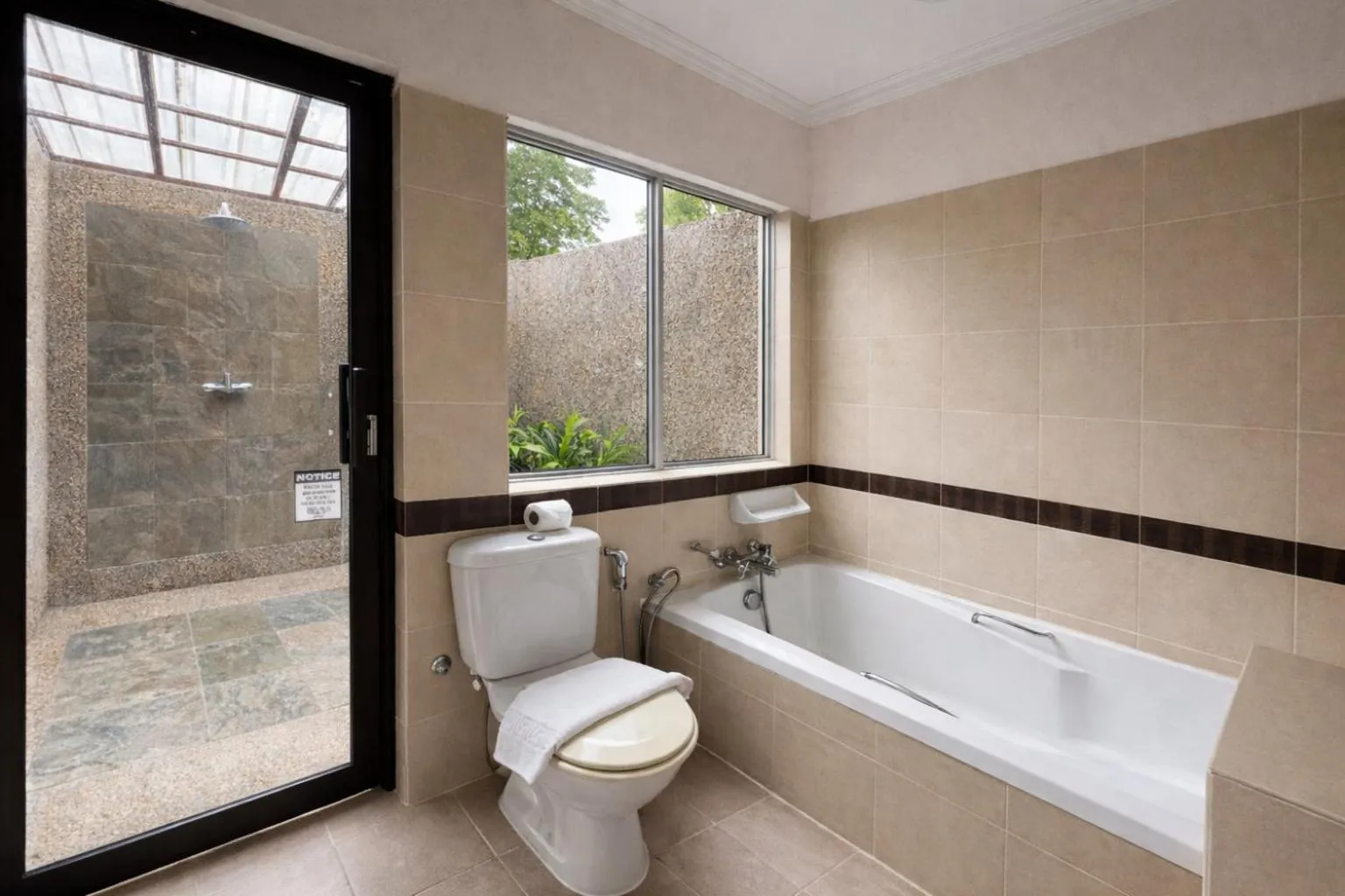 Shower in Frangipani Langkawi Resort