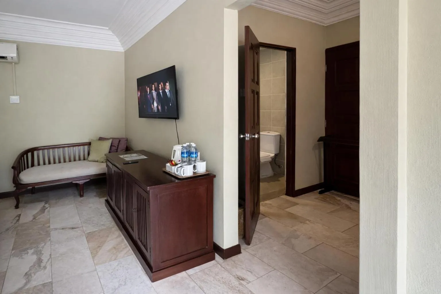 Toilet, Bed in Frangipani Langkawi Resort