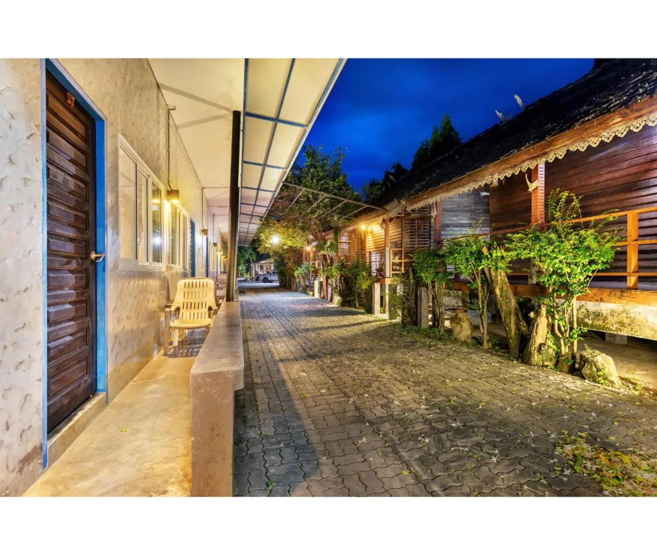 Facade/entrance in Mac Garden Resort