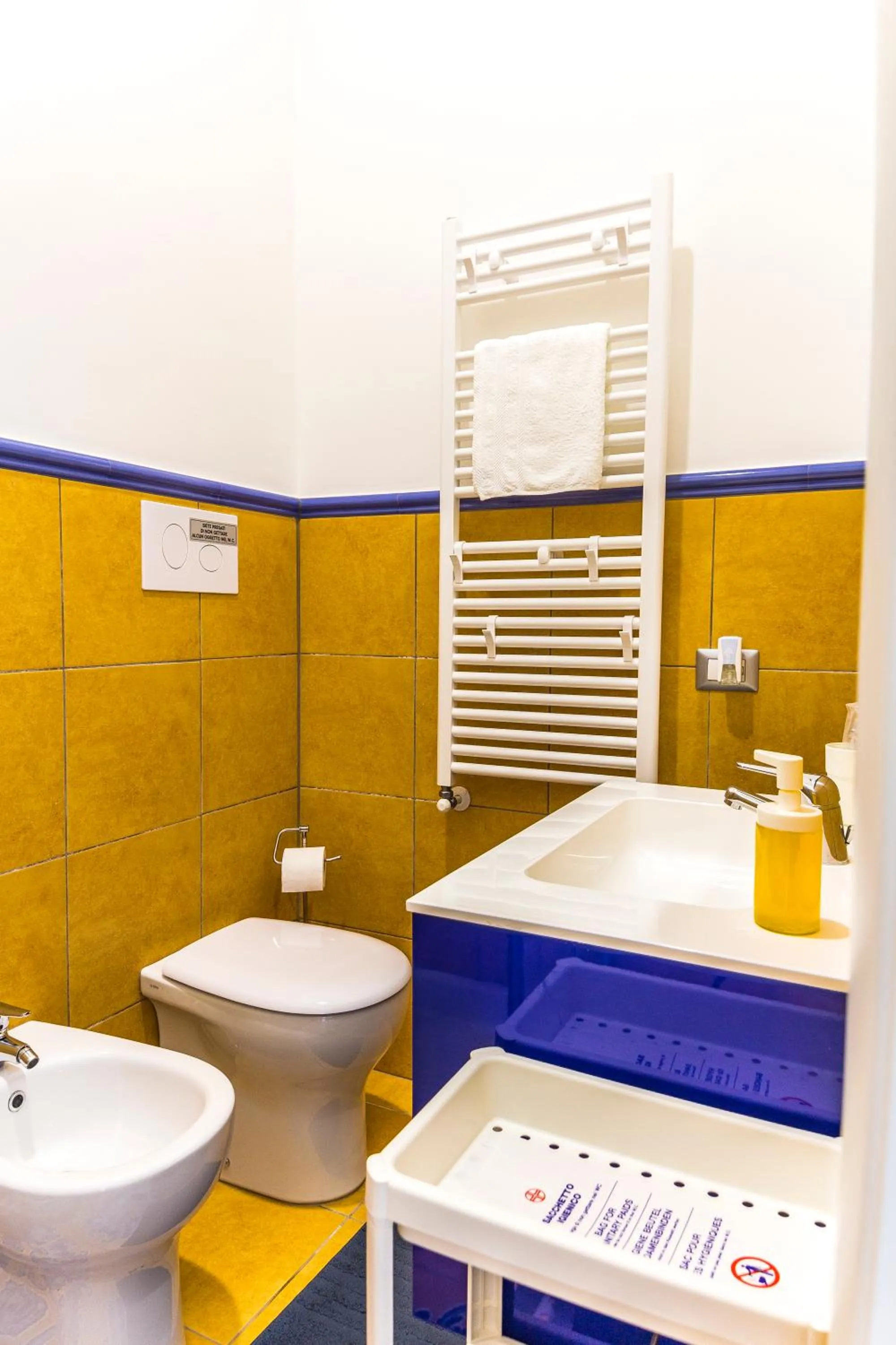 Bathroom in B&B Le Marinelle