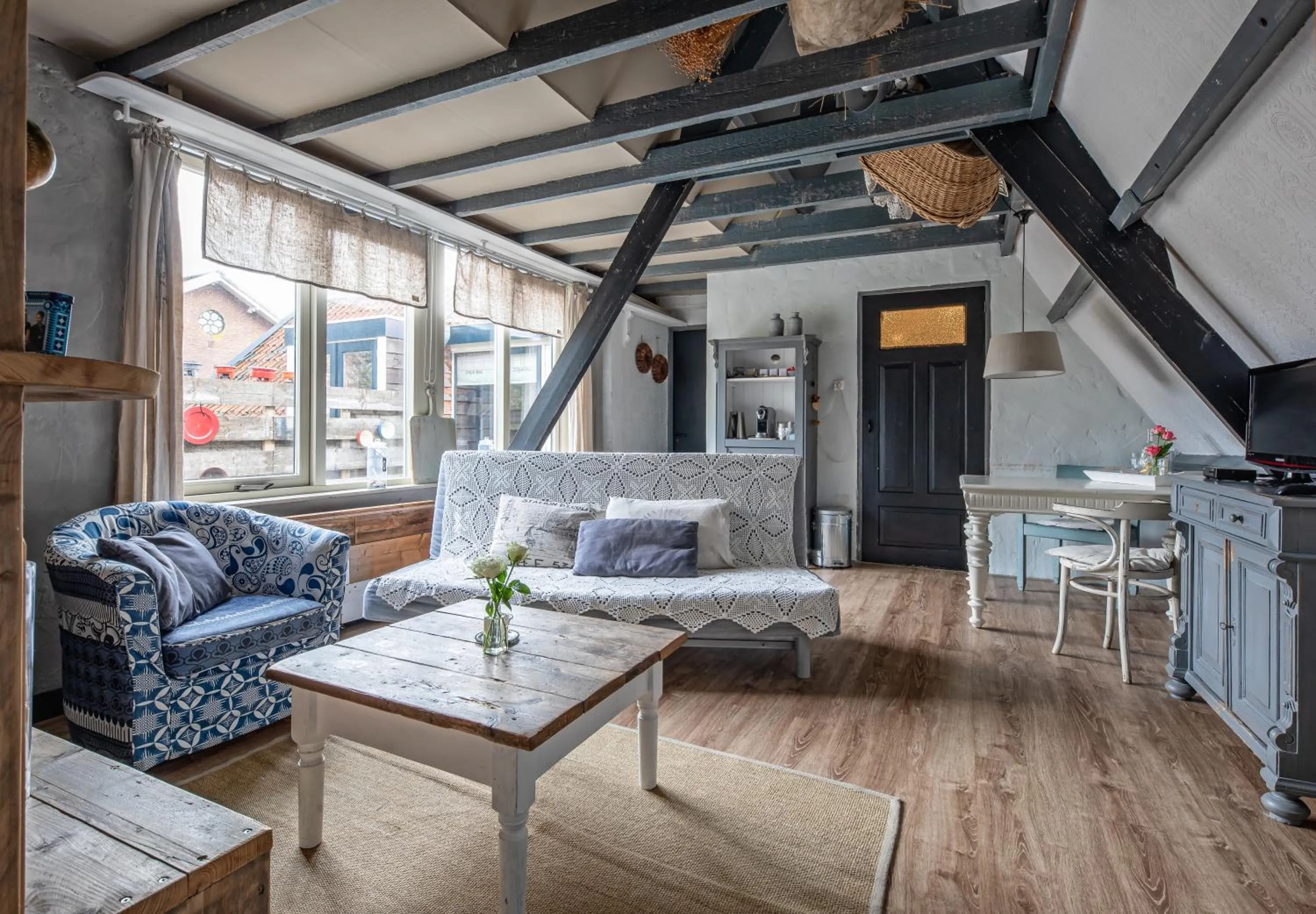 Living room in Smederij Texel