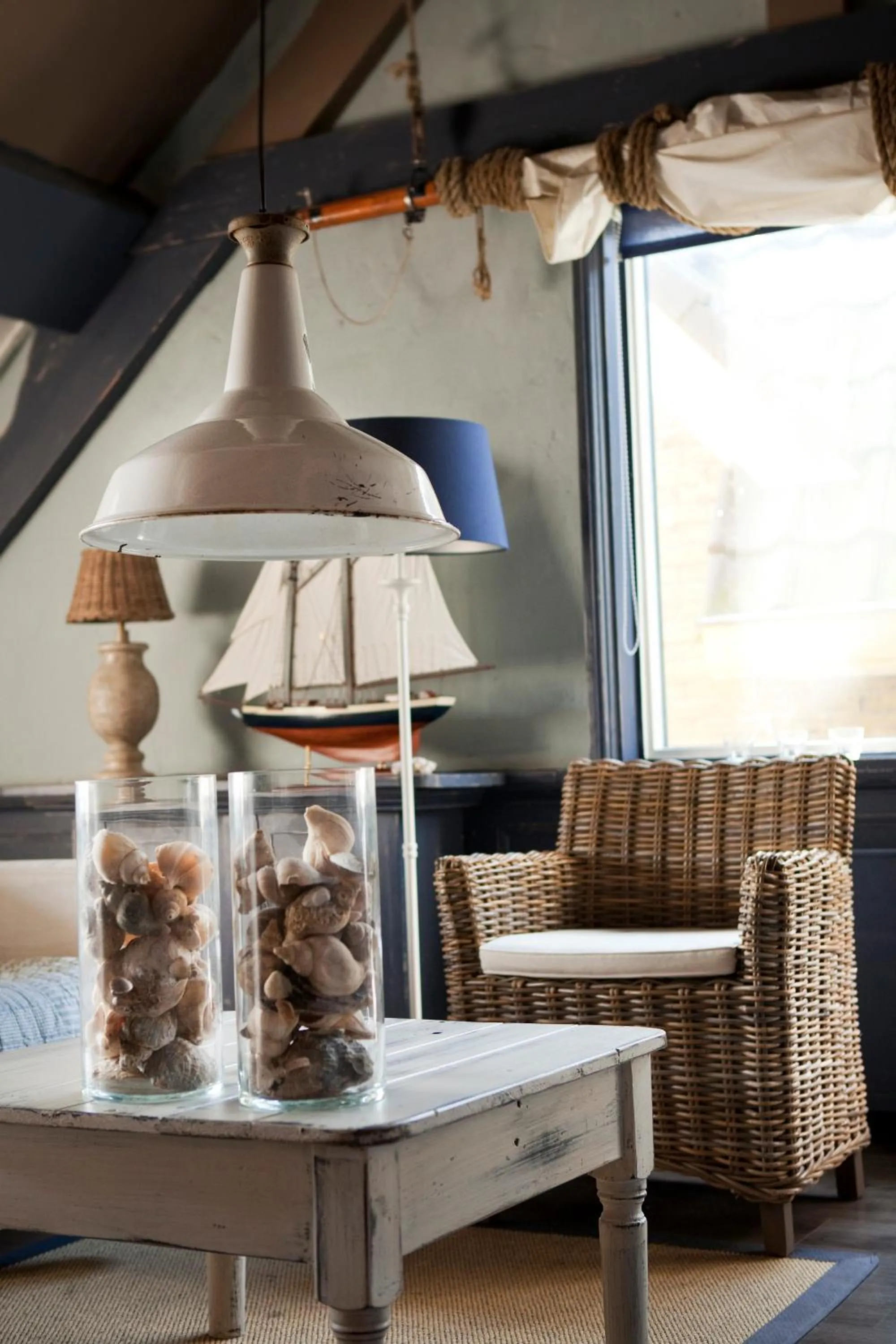 Living room in Smederij Texel