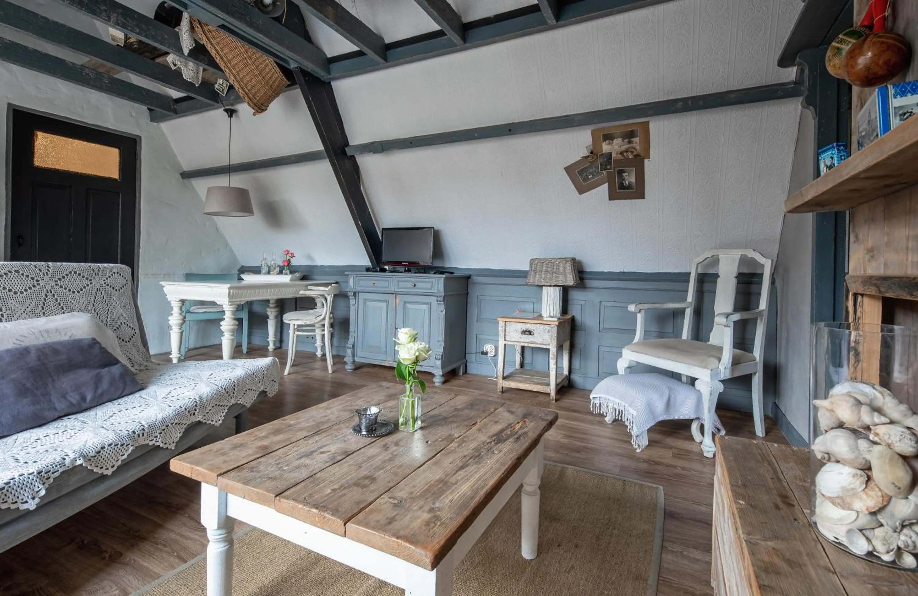 Living room in Smederij Texel