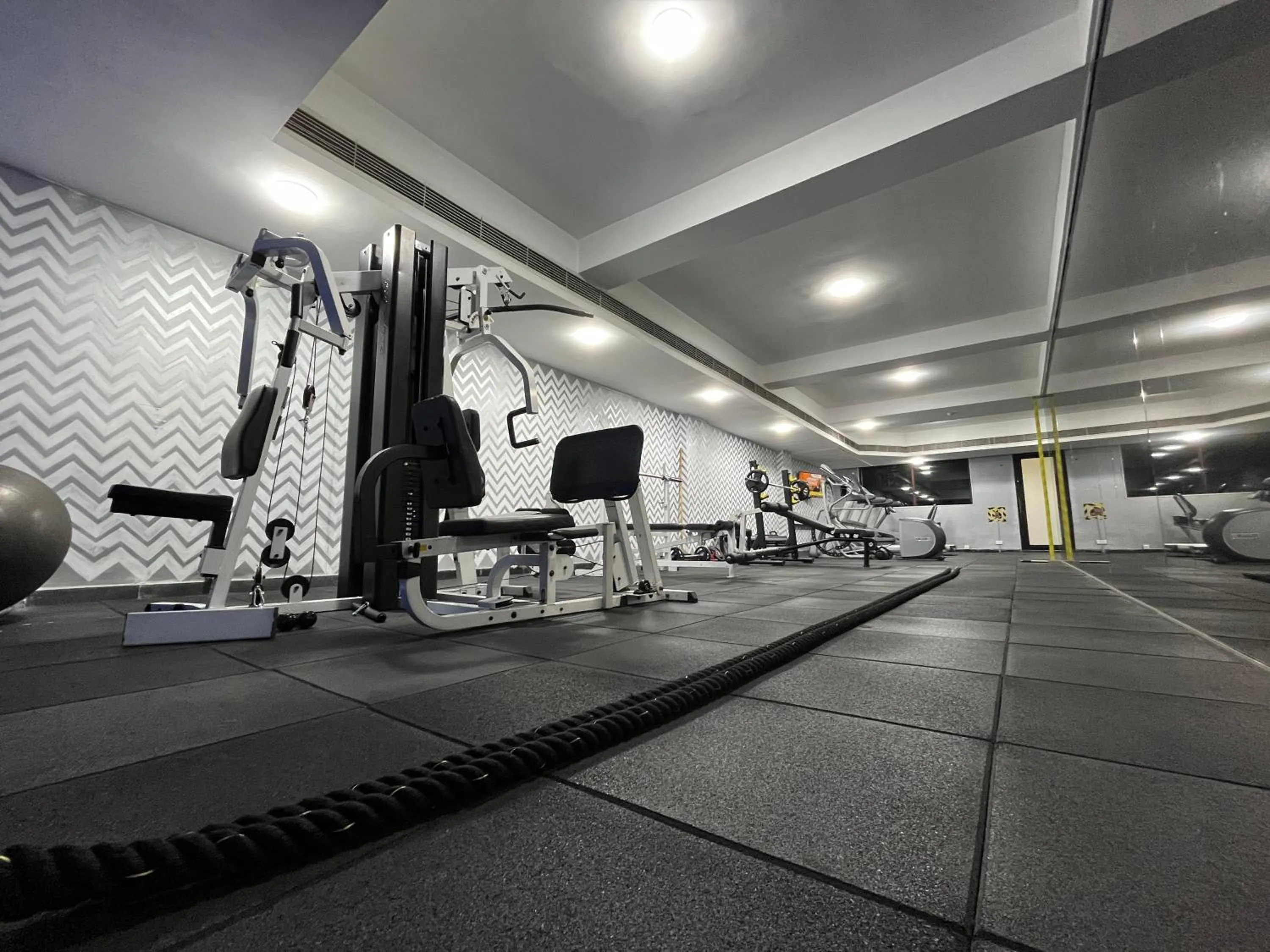 Fitness centre/facilities in Greenpark Hyderabad