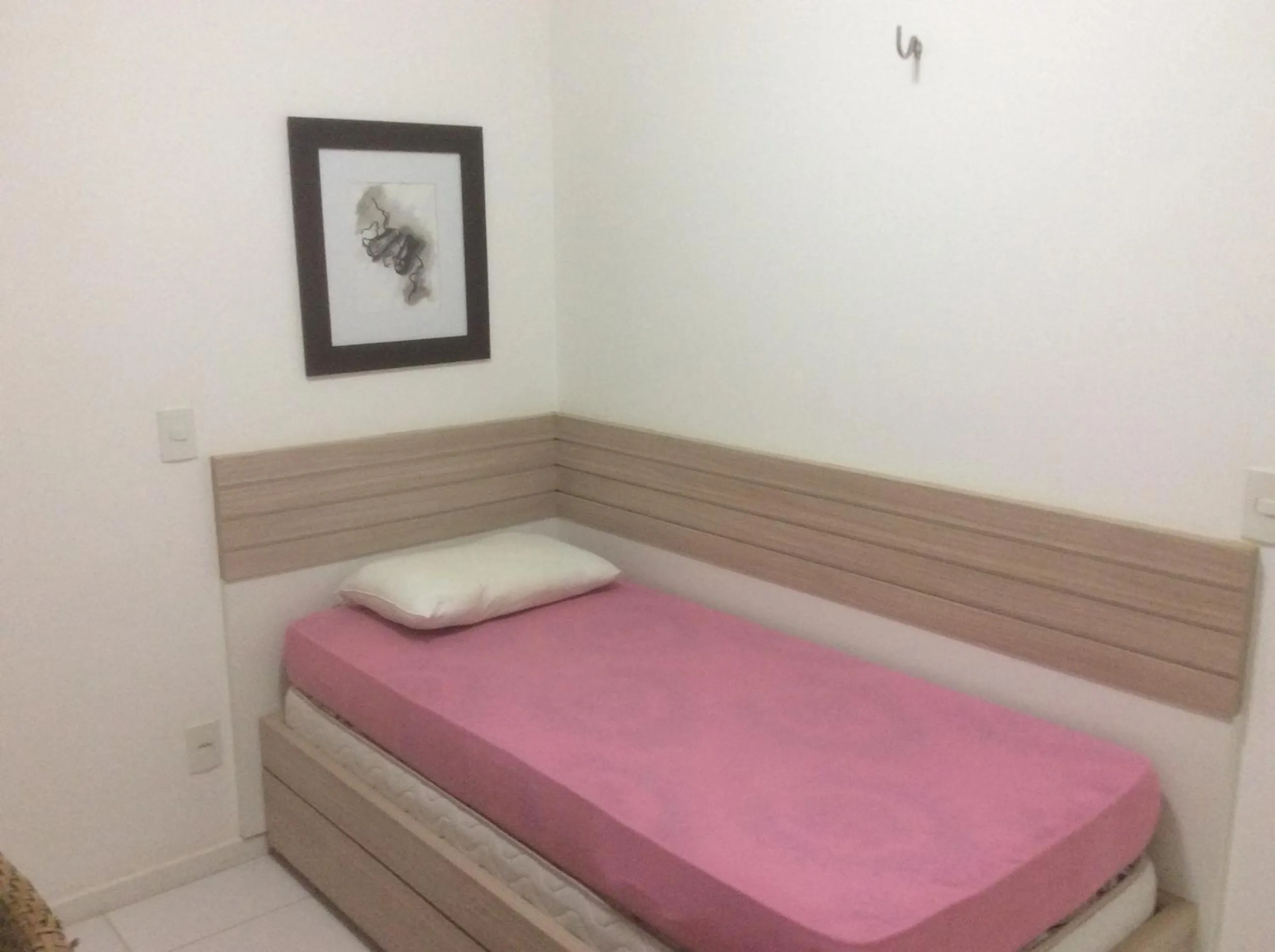 Bed in Condomínio Palm Beach