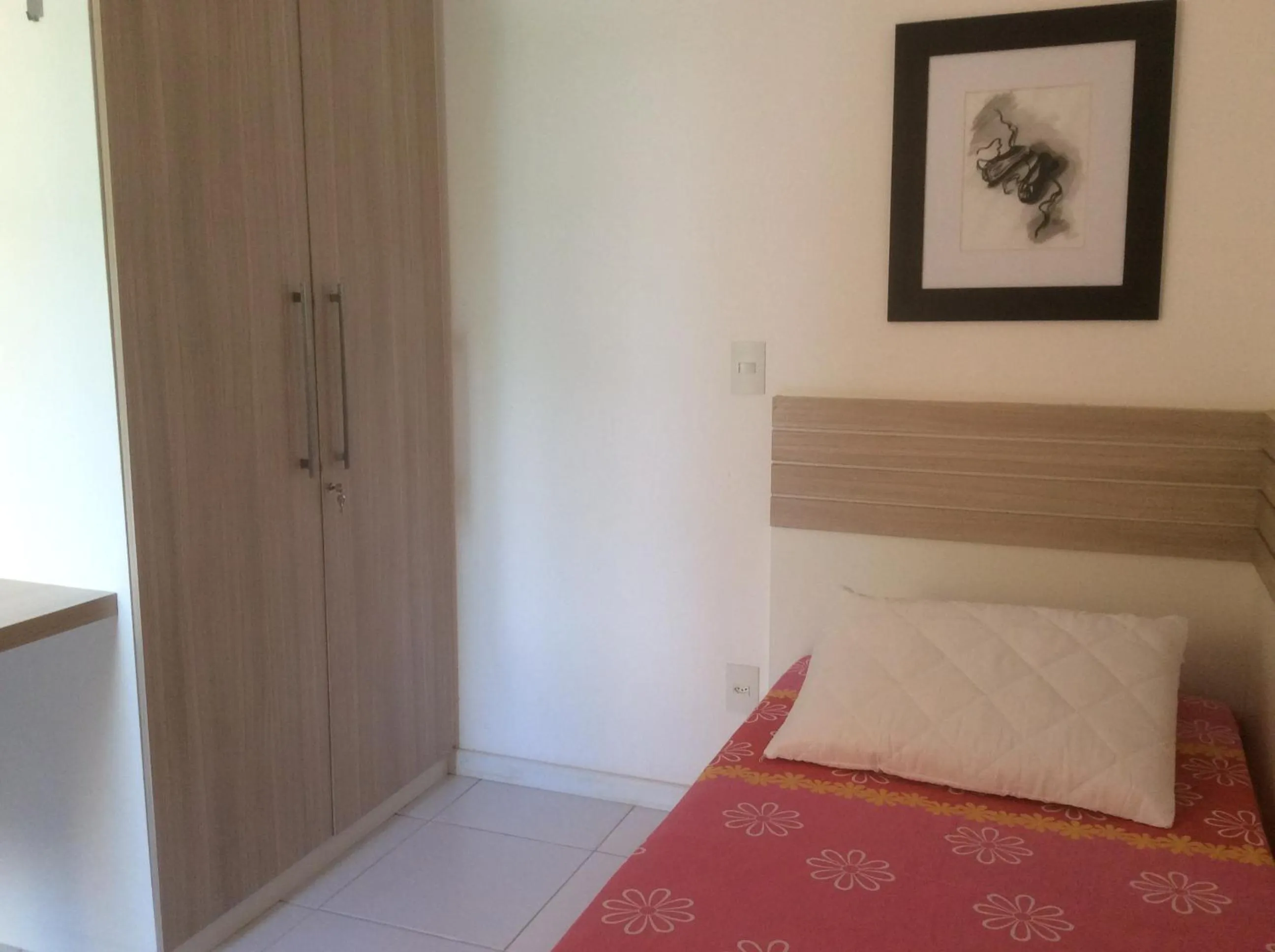 Bed in Condomínio Palm Beach