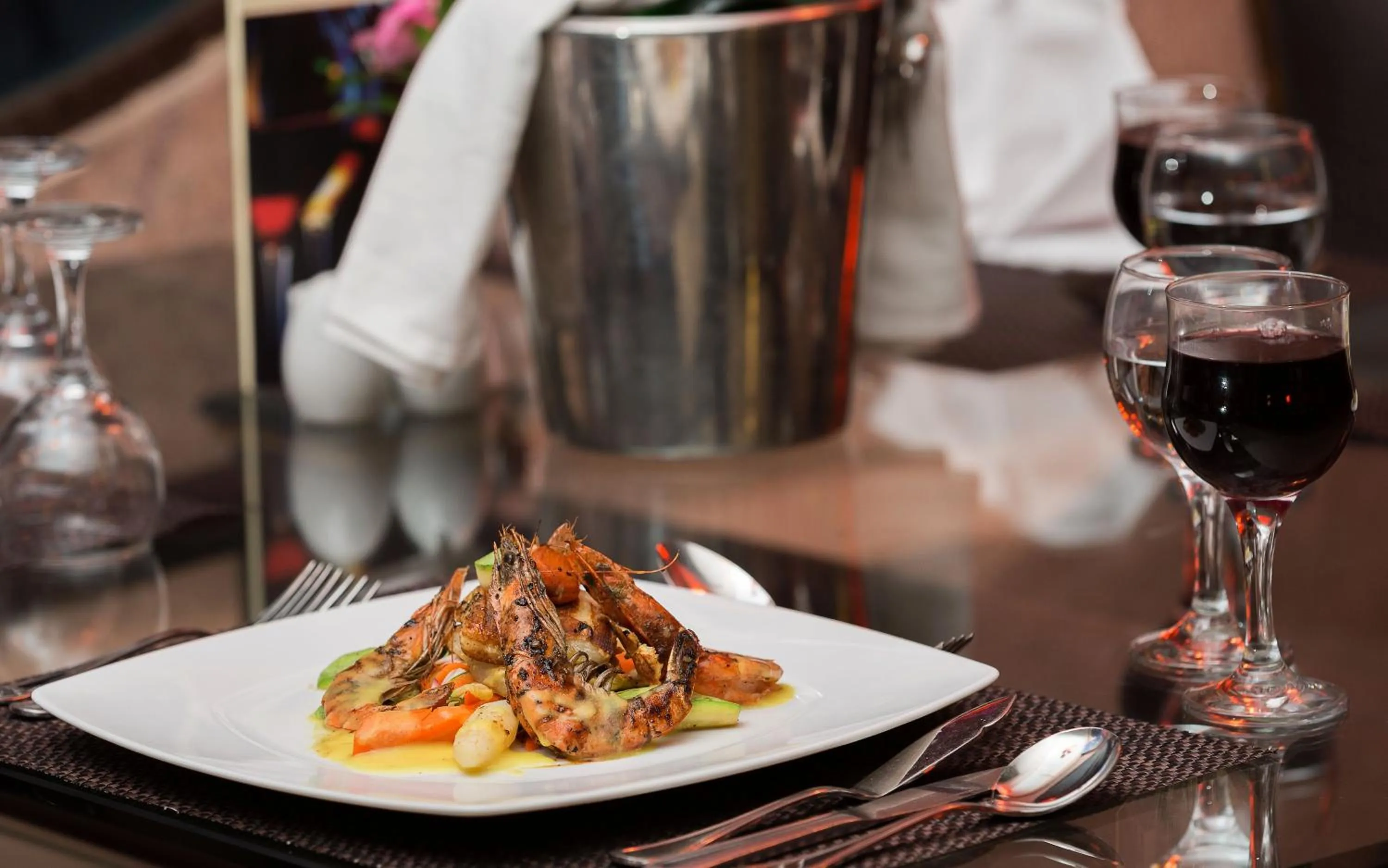 Food close-up in Hawaii Riviera Aqua Park Resort - Families and Couples Only