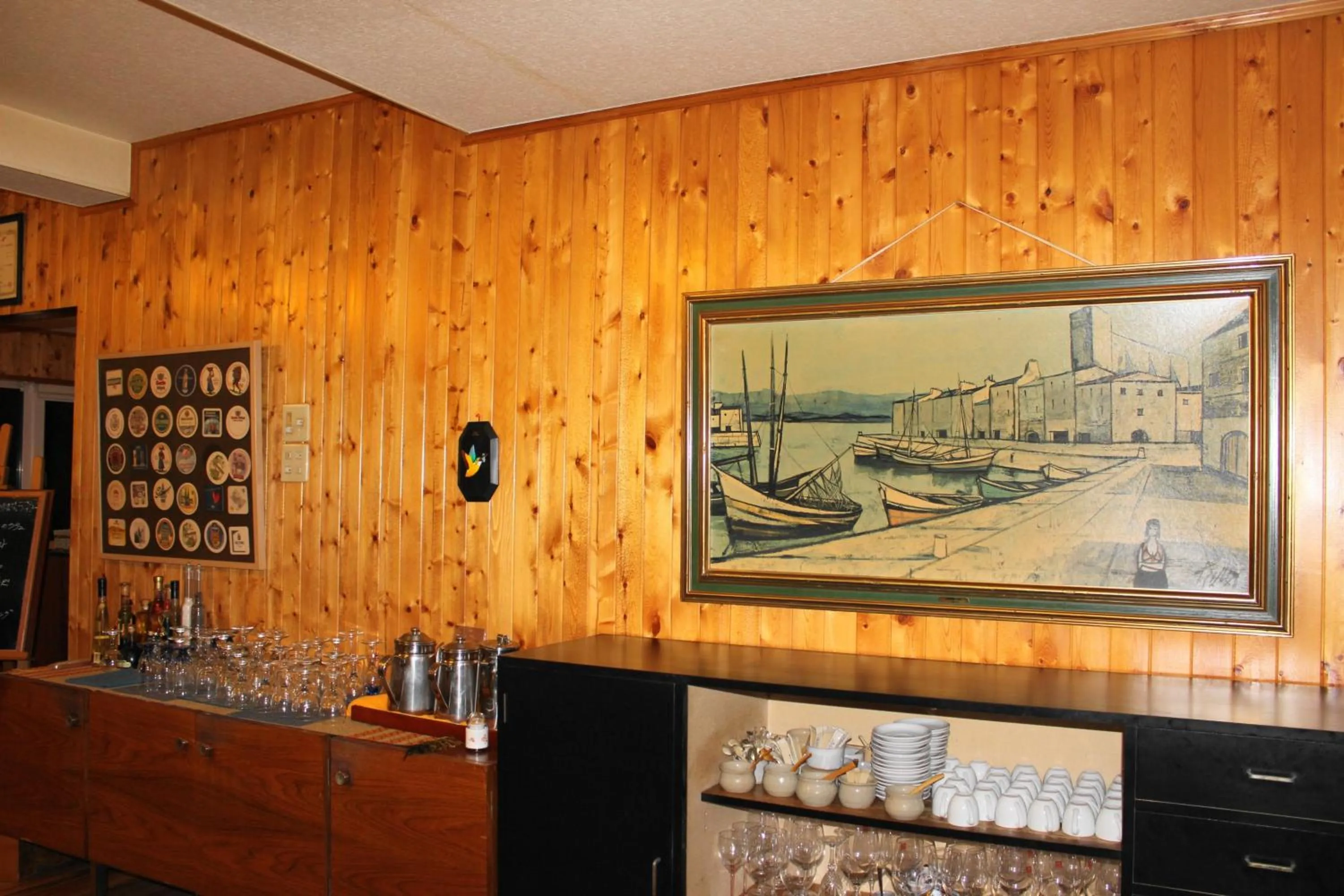 Lobby or reception in Pension Fryingpan