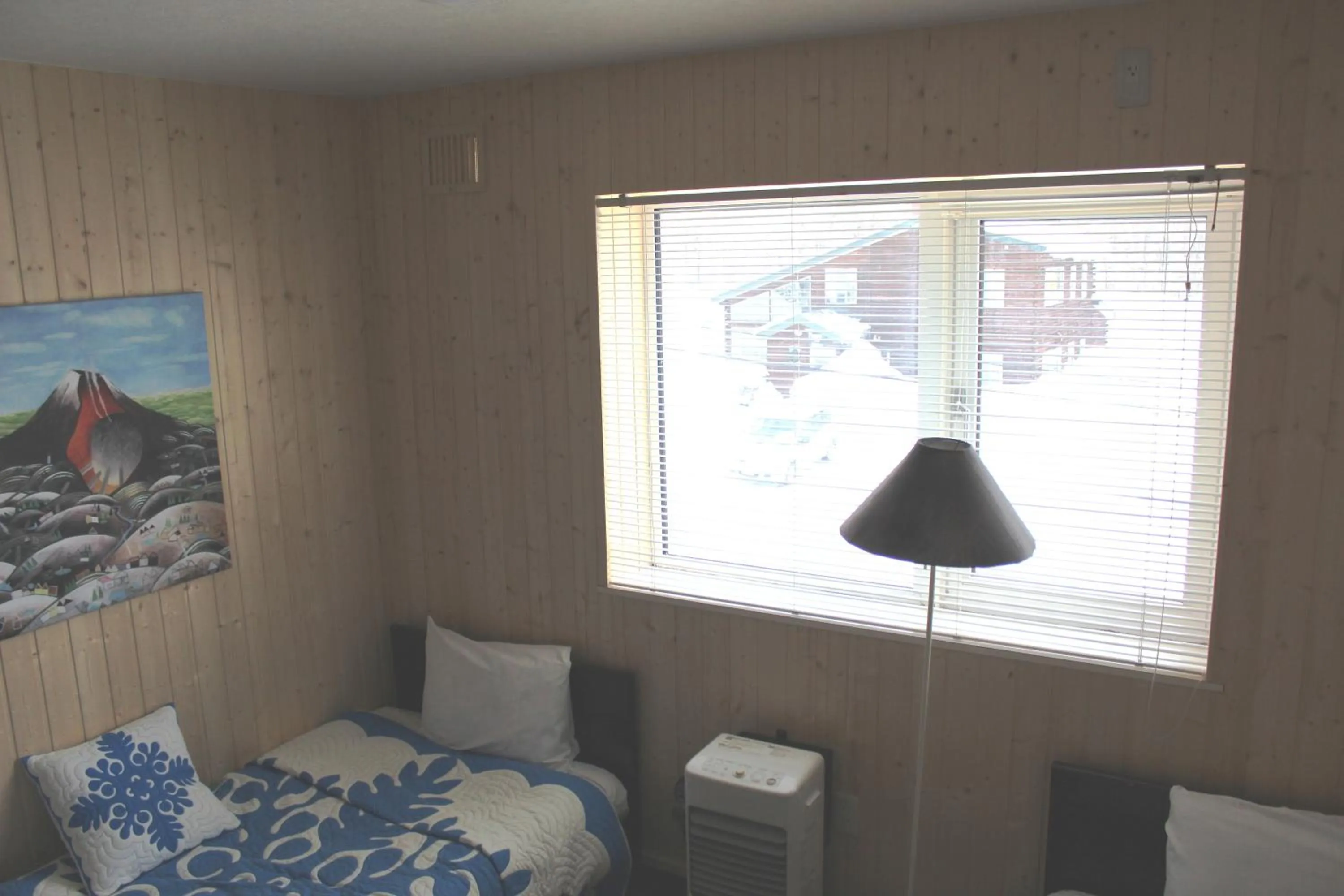 Bedroom, Bed in Pension Fryingpan