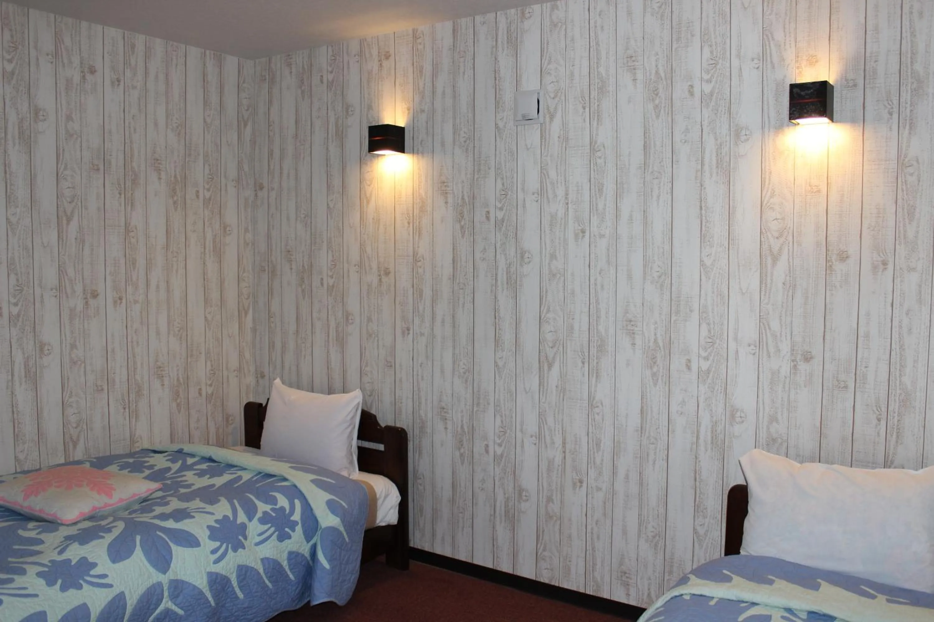 Bedroom, Bed in Pension Fryingpan