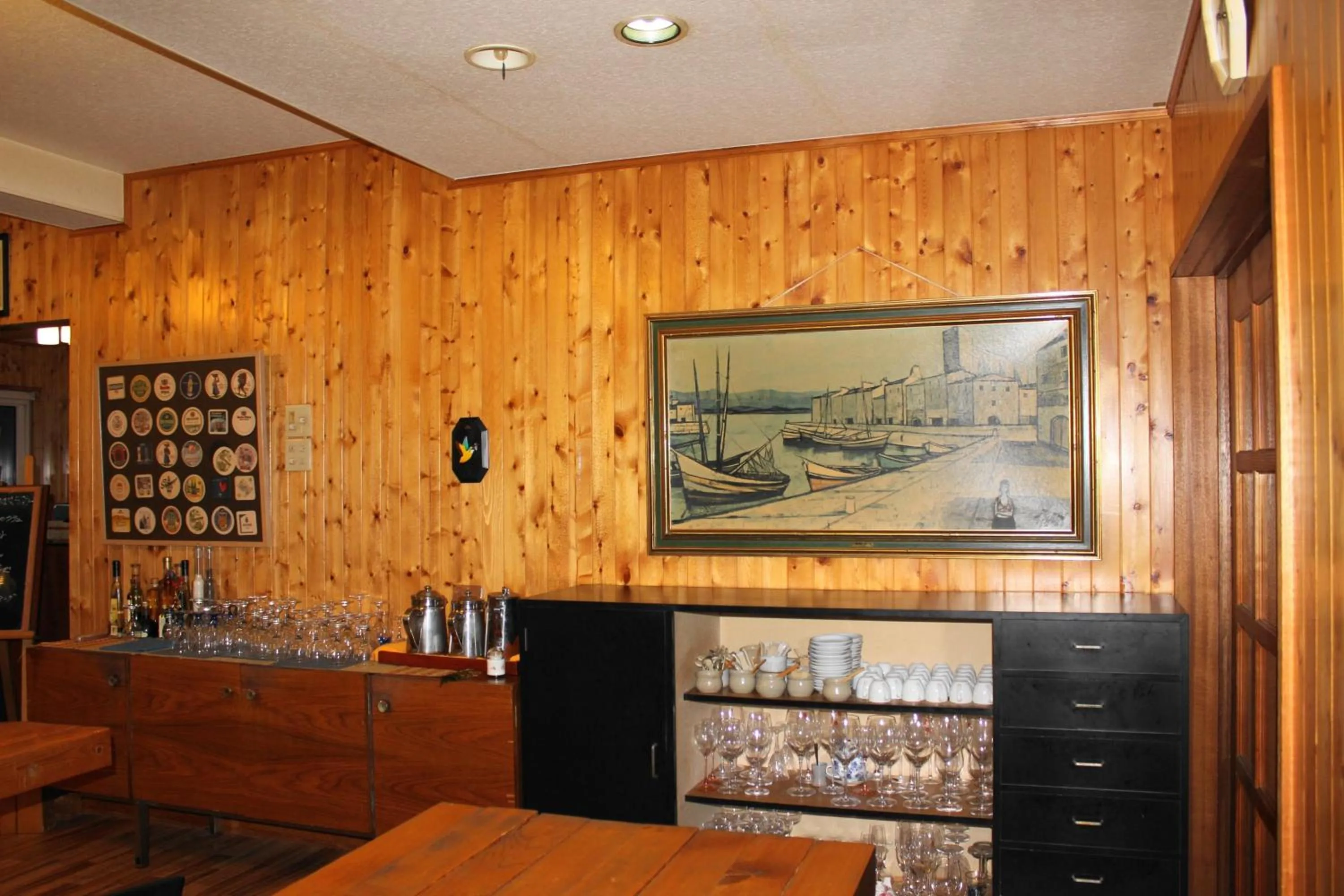 Lobby or reception in Pension Fryingpan