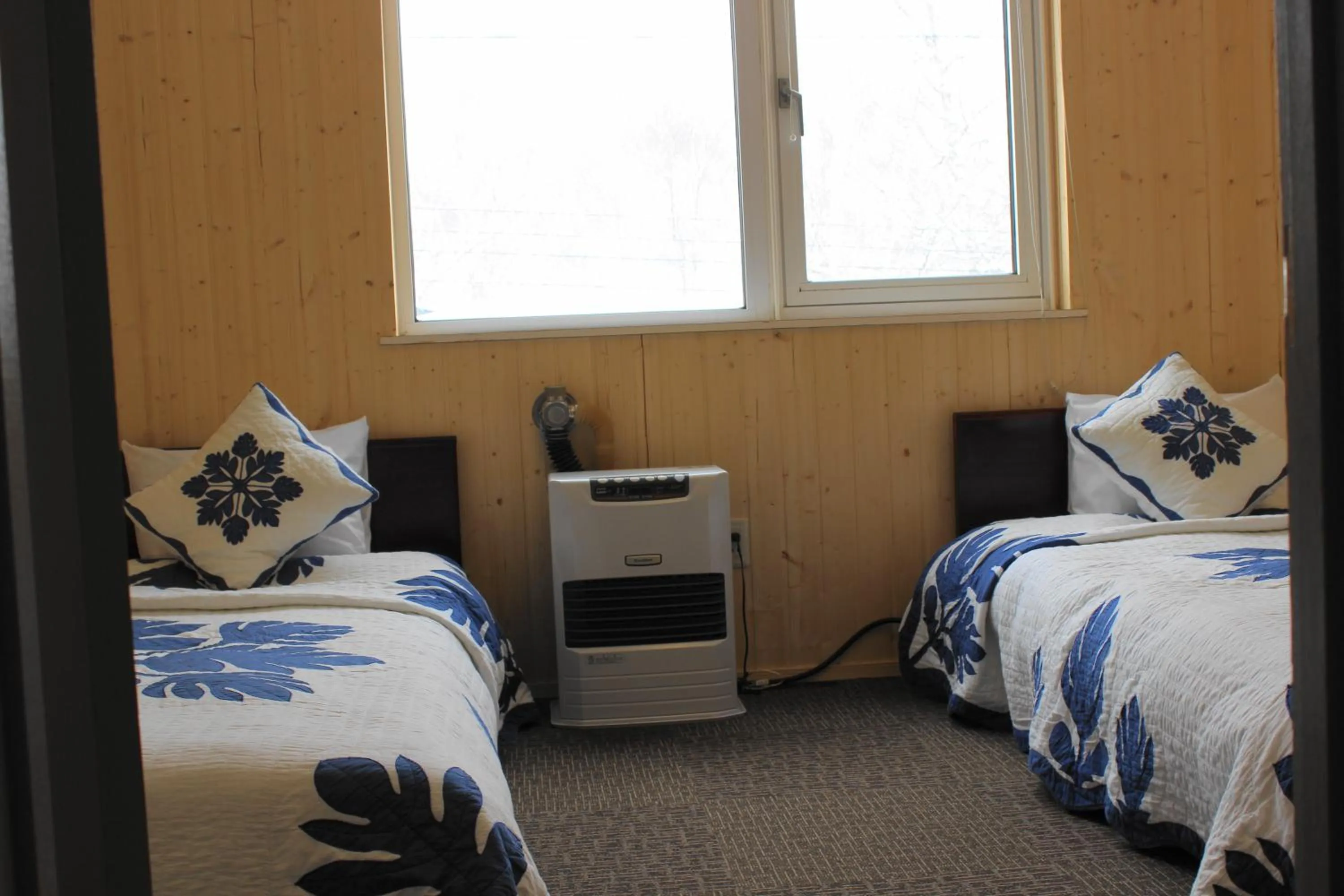 Bedroom, Bed in Pension Fryingpan