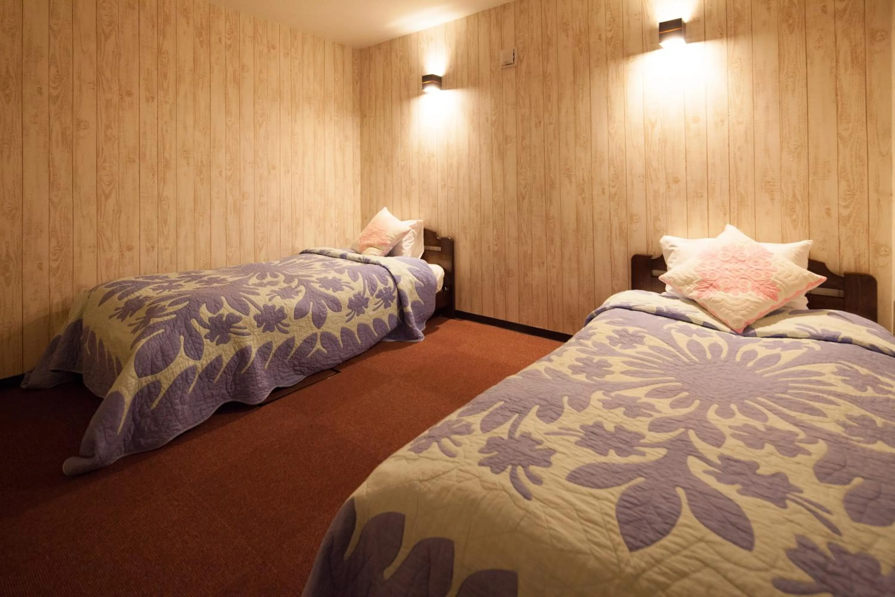 Bedroom, Bed in Pension Fryingpan