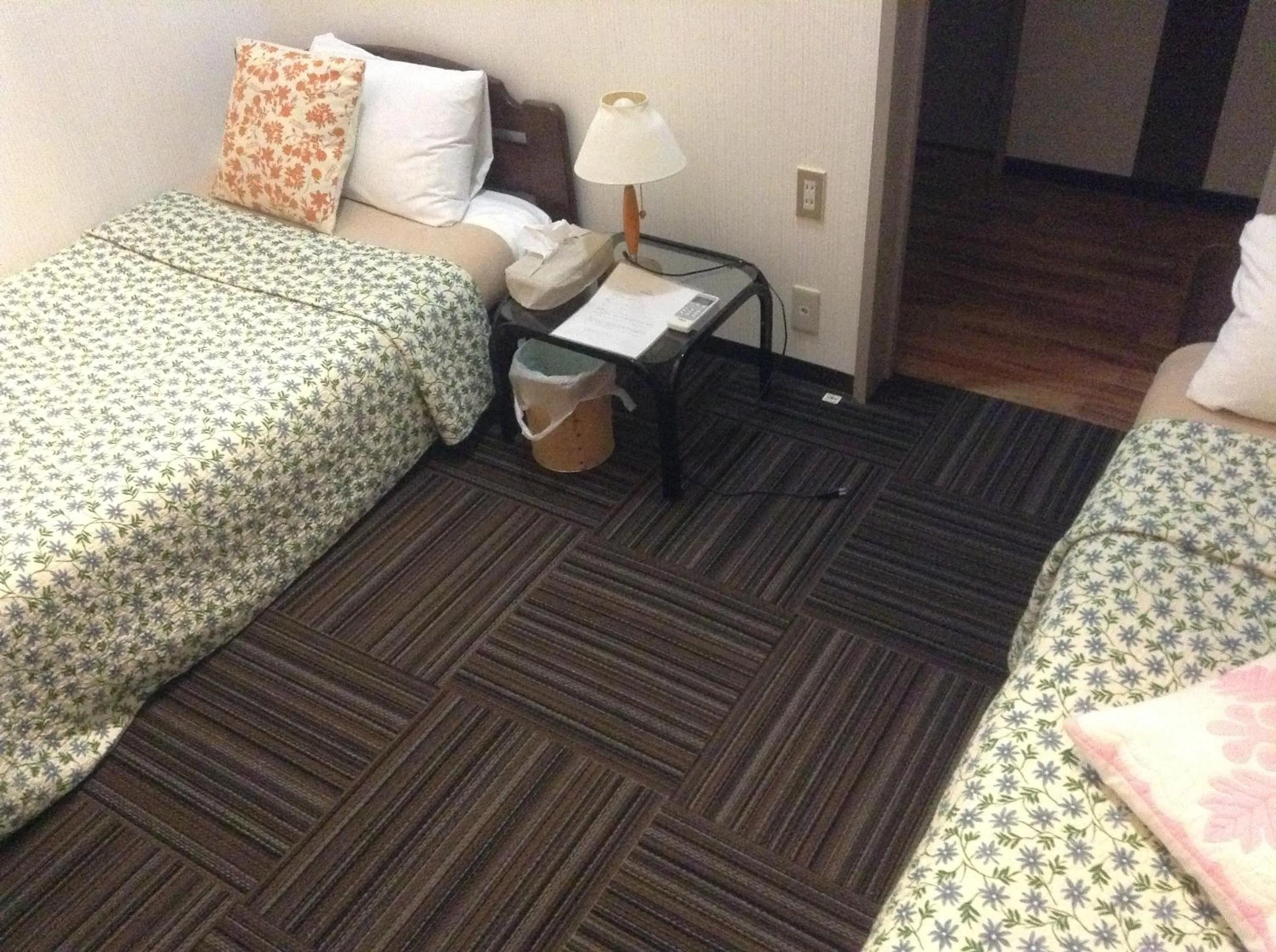 Bed in Pension Fryingpan