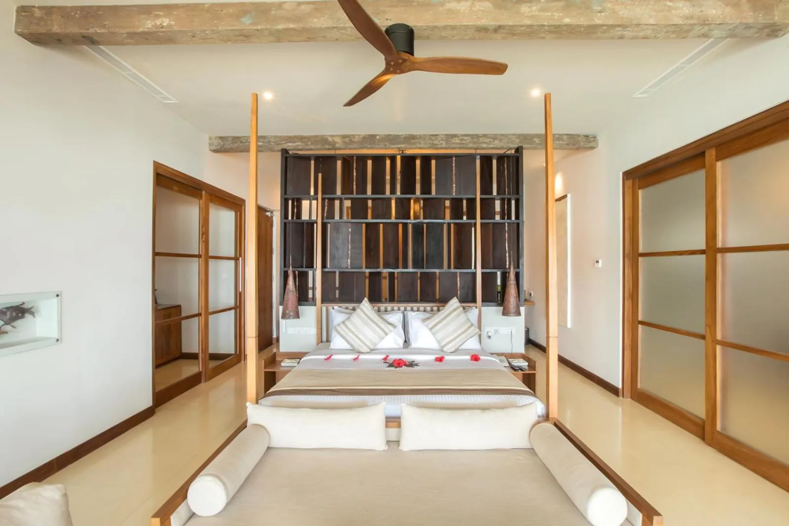 Bed in Dickwella Resort and Spa