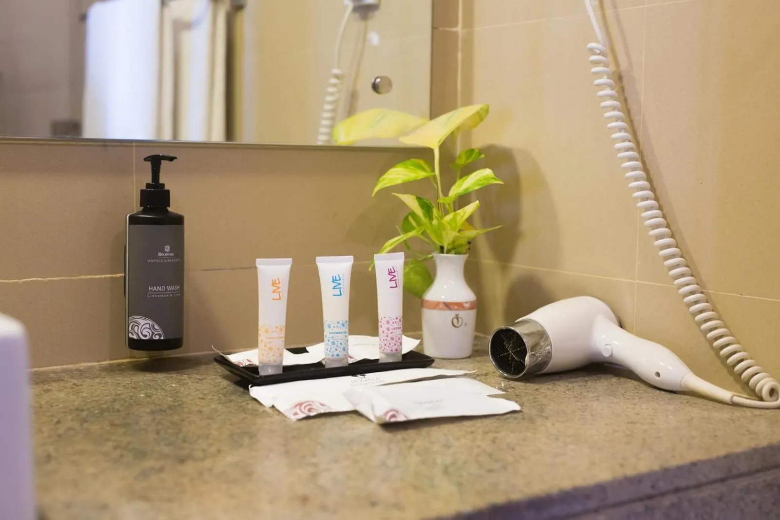 hair dryier in Dickwella Resort and Spa